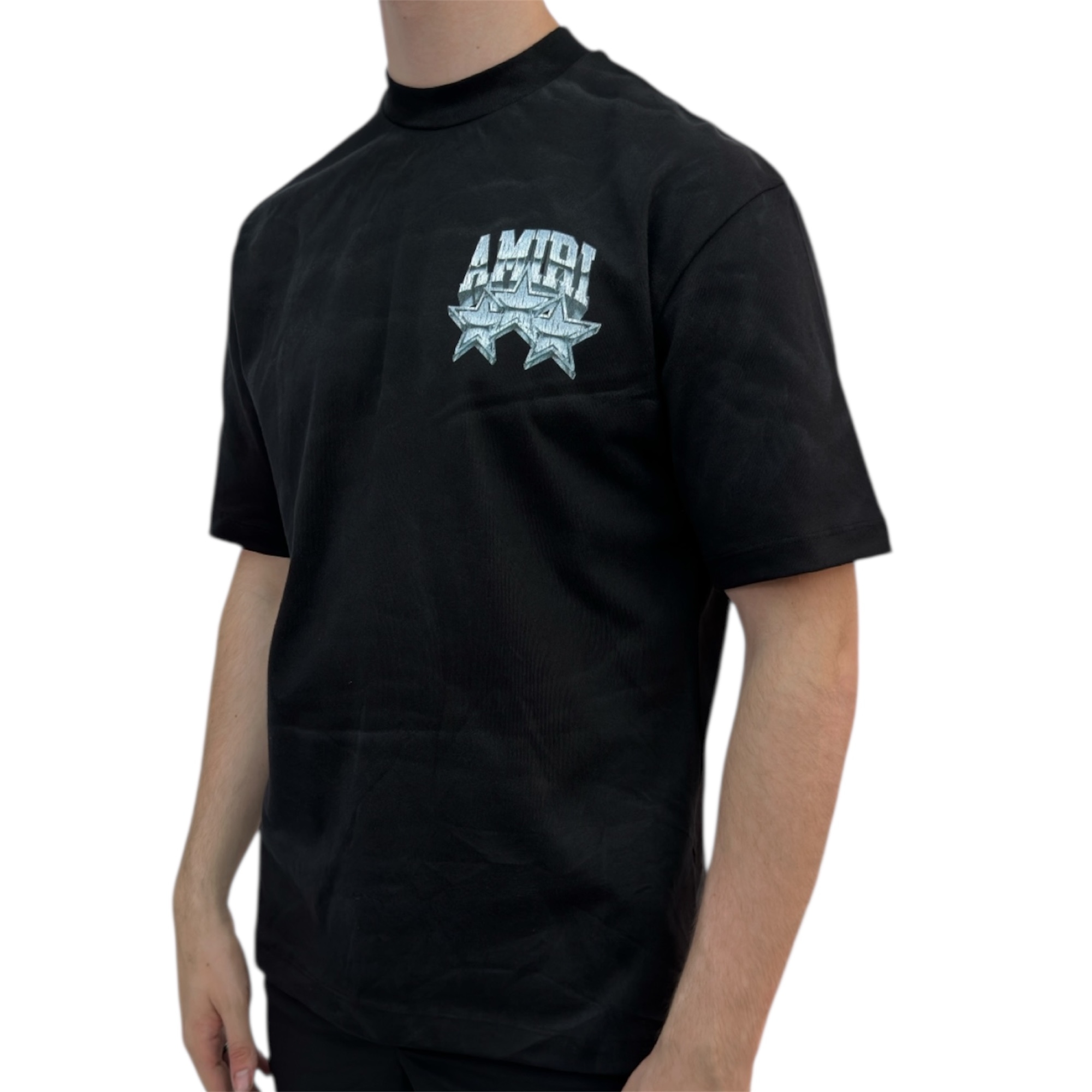 Amiri T-shirt Hollywood Black - Image 2