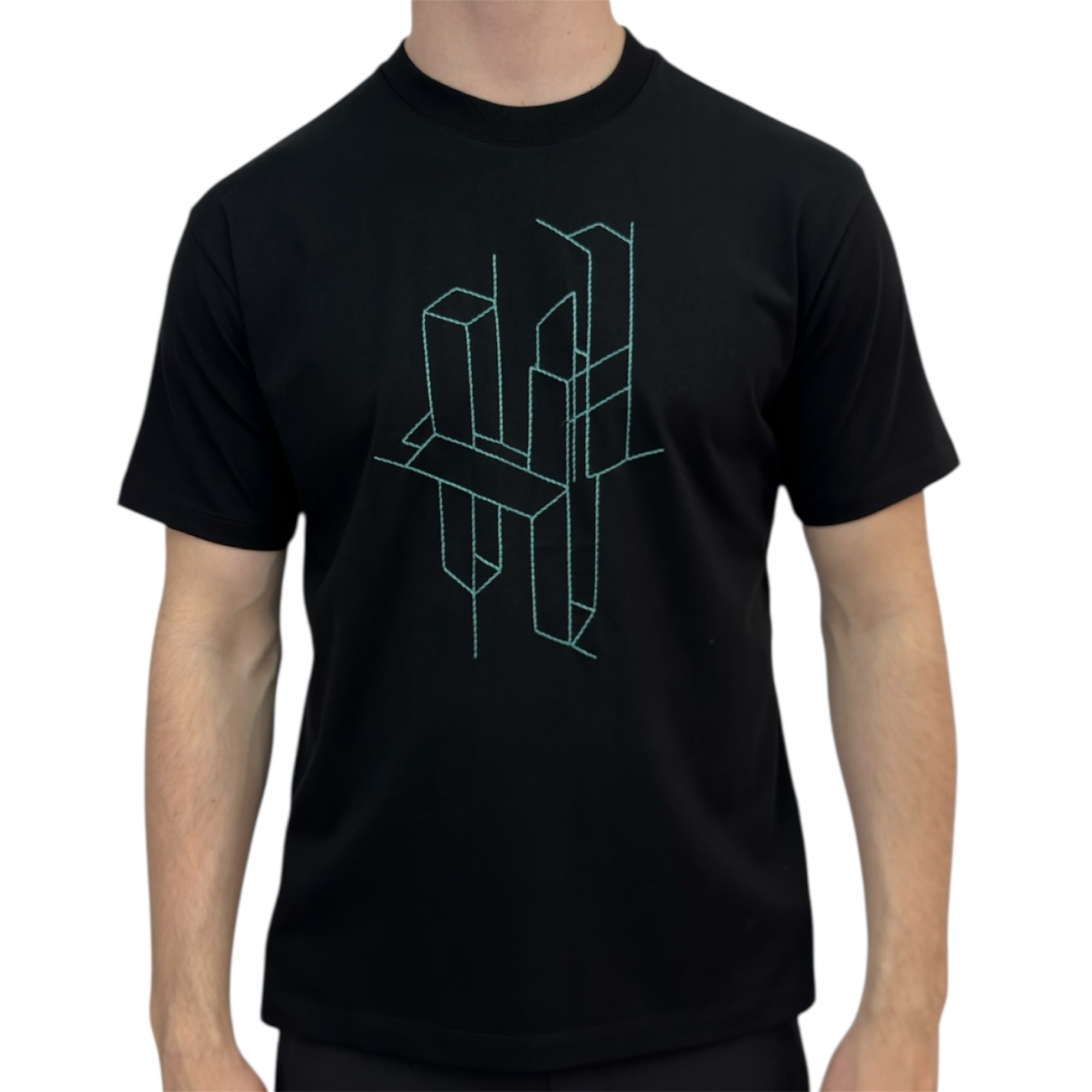 Hermes T-shirt H 3D Print Black