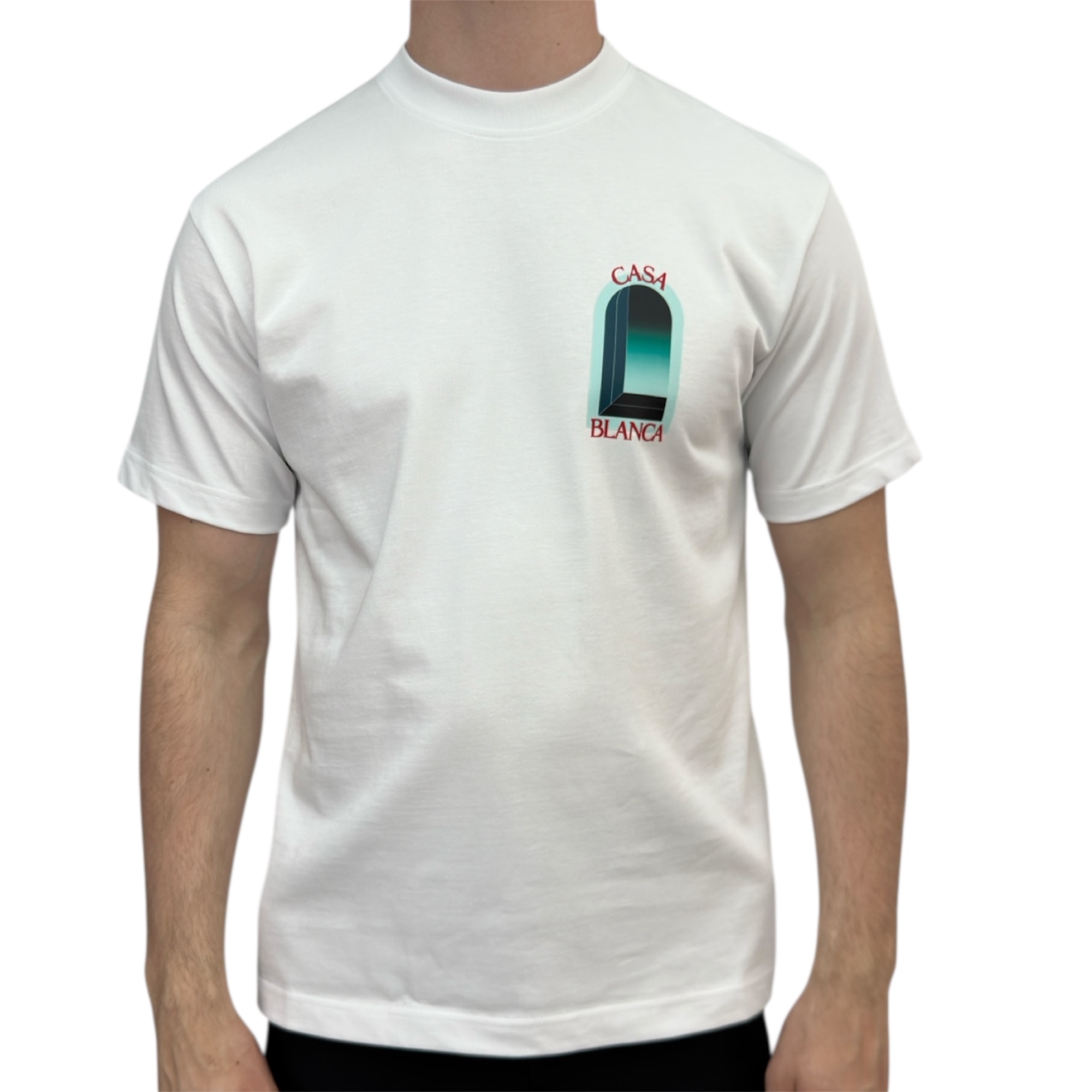 Casablanca T-shirt Poort White