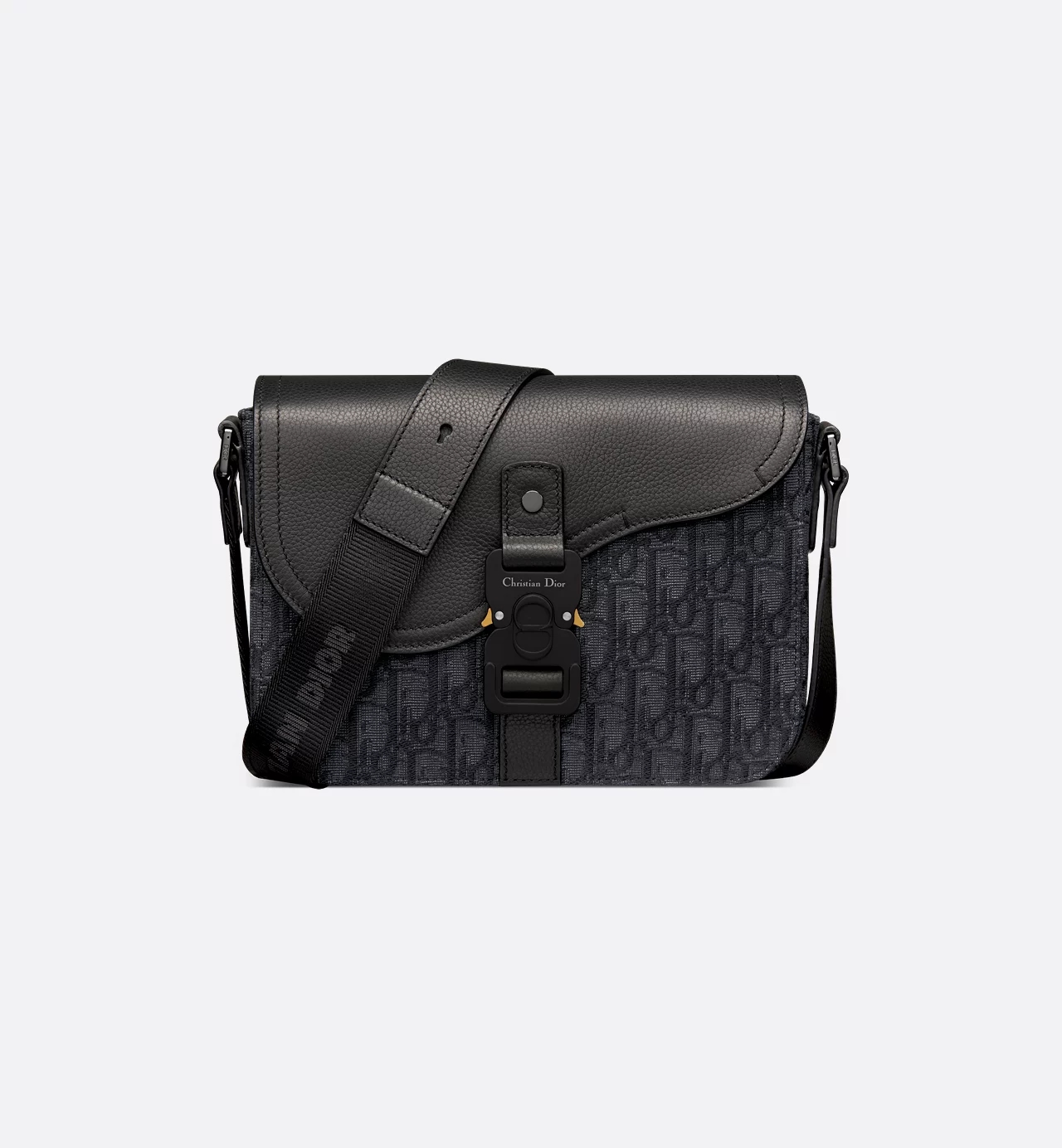 Dior Saddle Messenger Bag Black