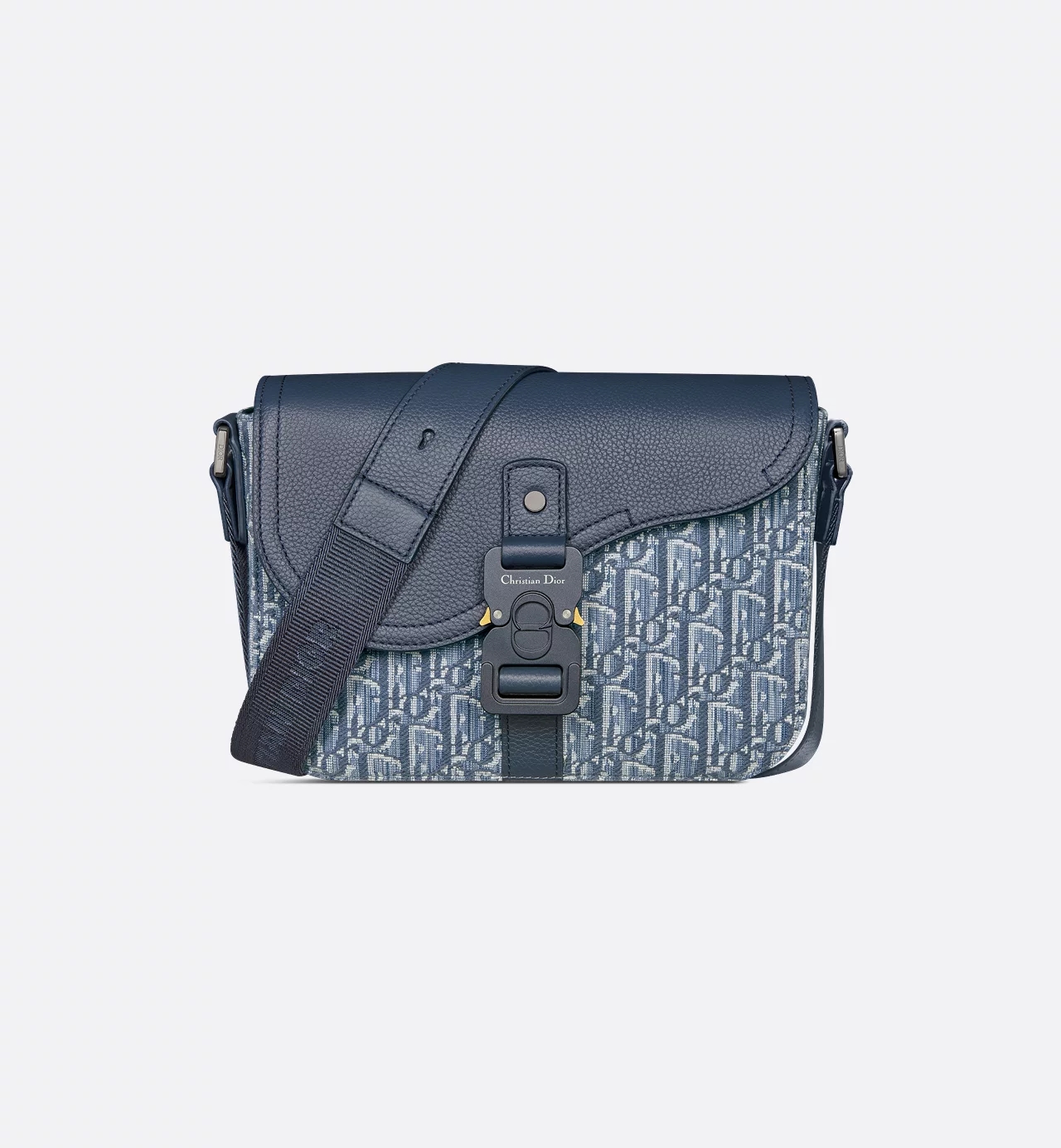 Dior Saddle Messenger Bag Light Blue