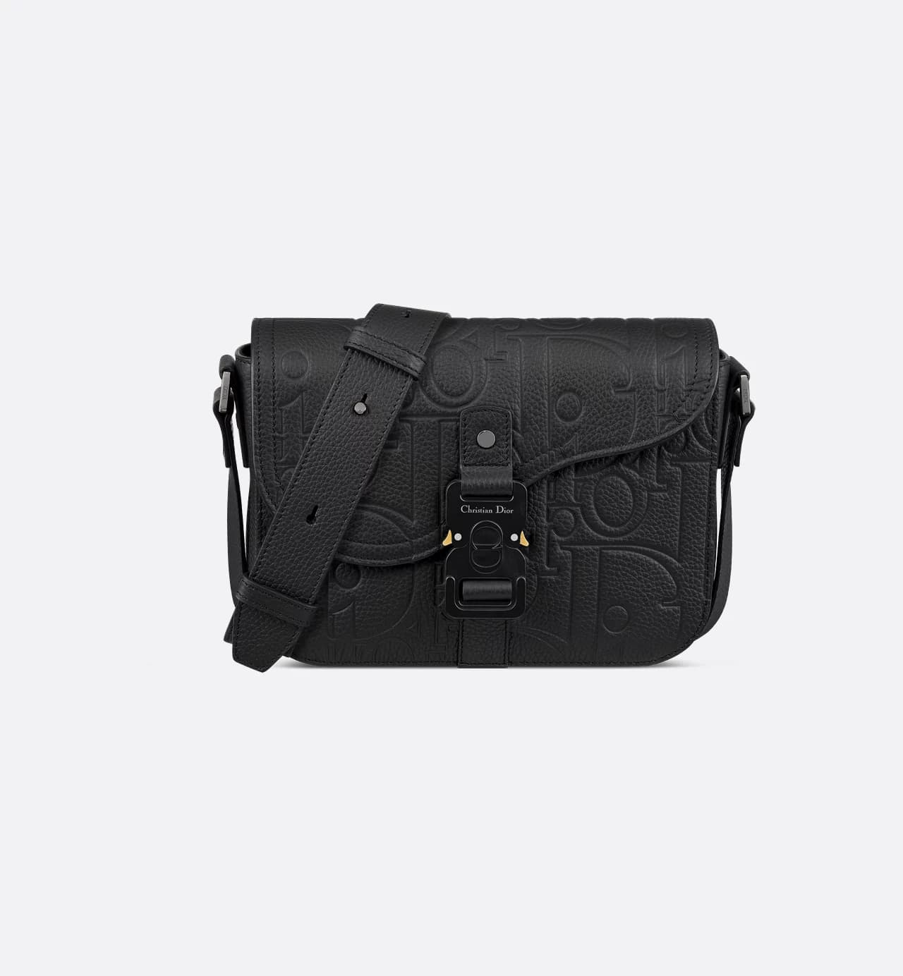 Dior Saddle Messenger Bag Gravity Black