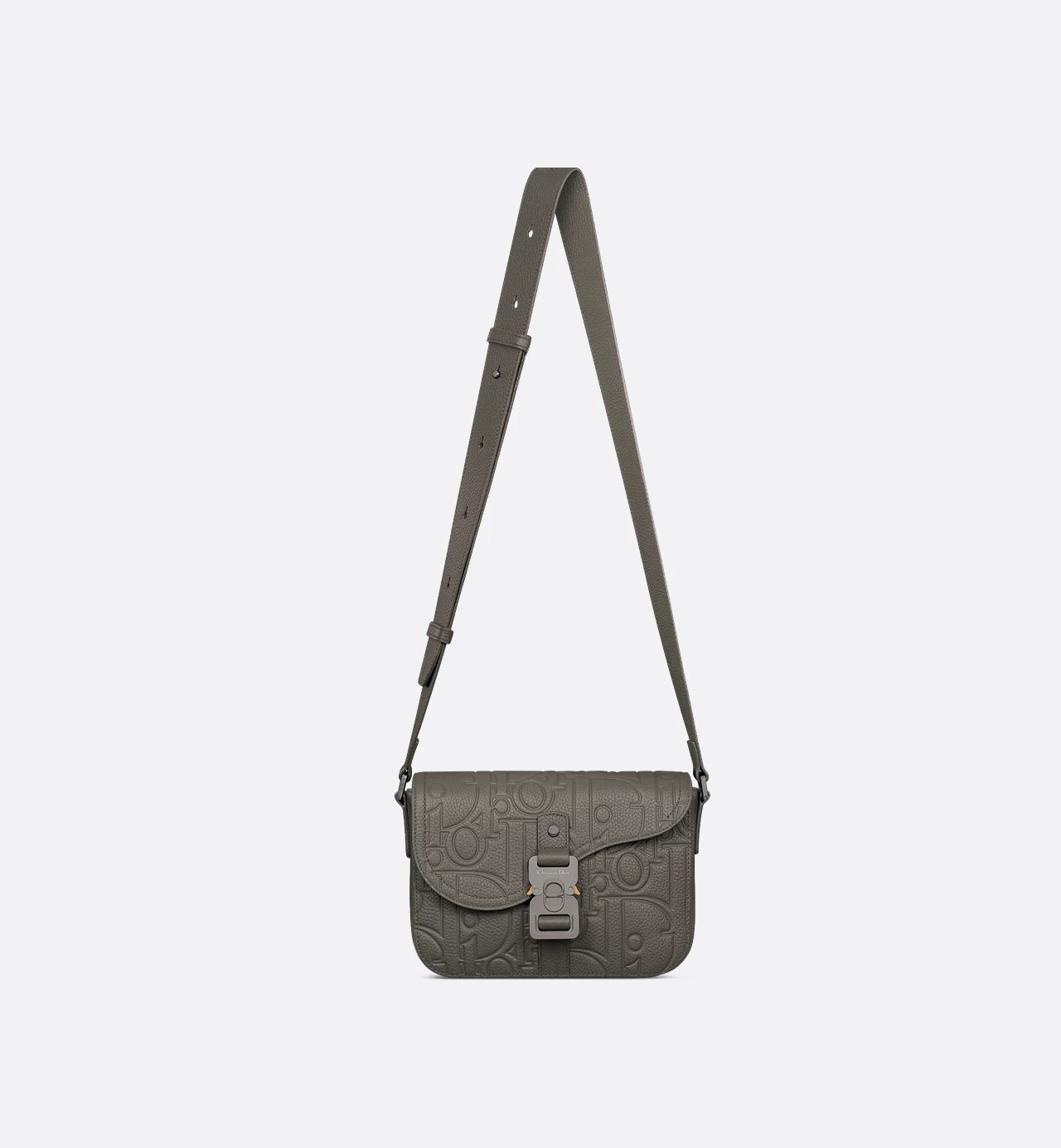Dior Saddle Messenger Bag Gravity Grey - Image 4