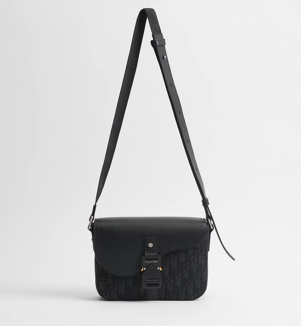 Dior Saddle Messenger Bag Black - Image 2