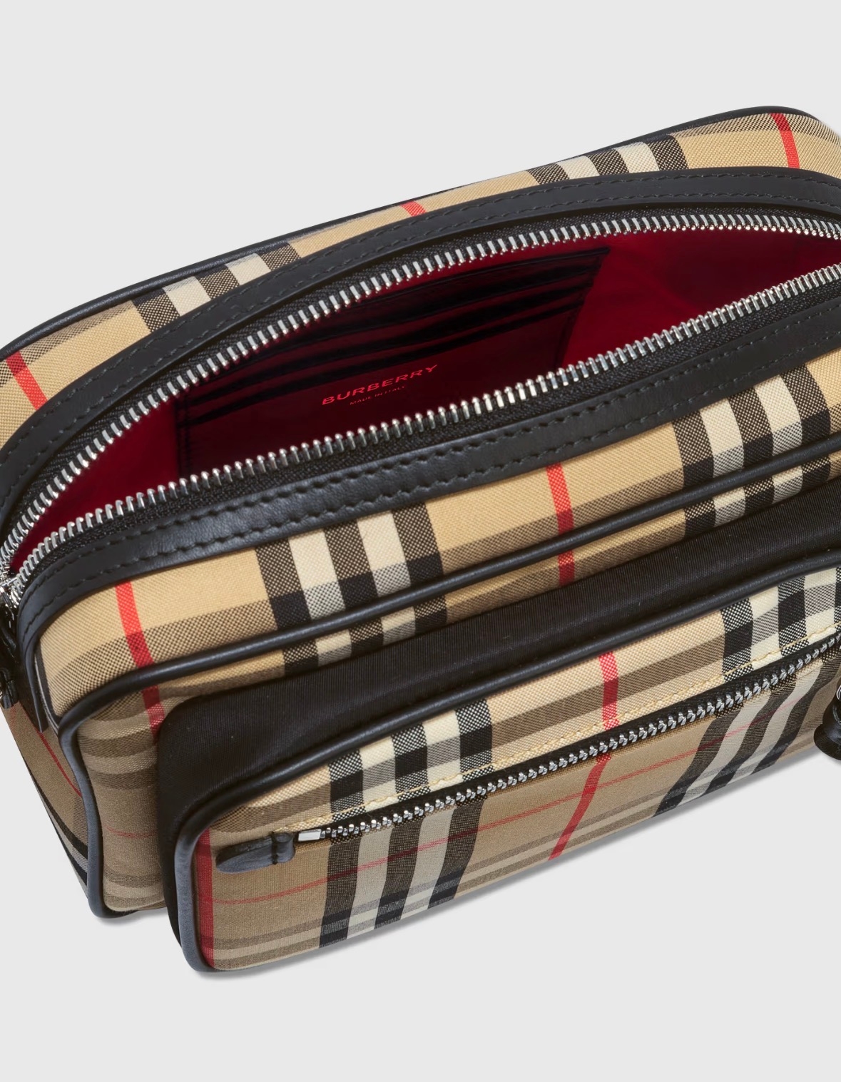 Burberry Vintage Check Bag Beige - Image 4