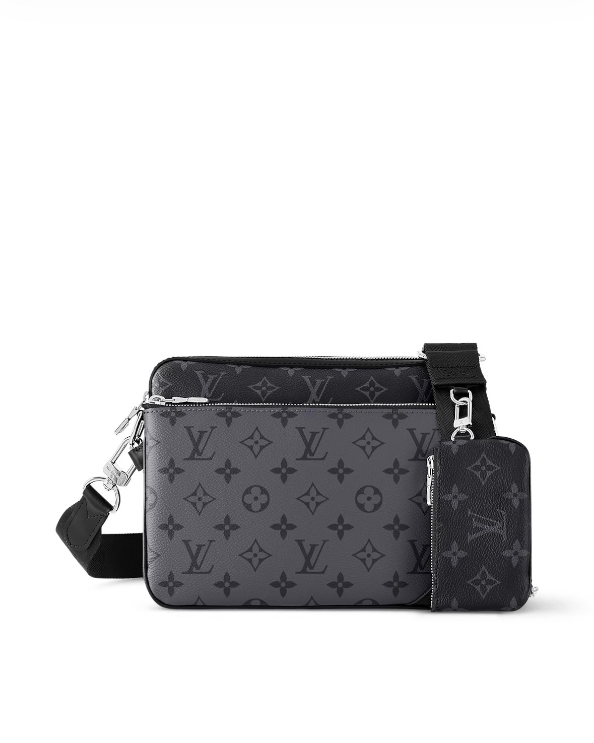 Louis Vuitton Trio Messenger Bag Grey