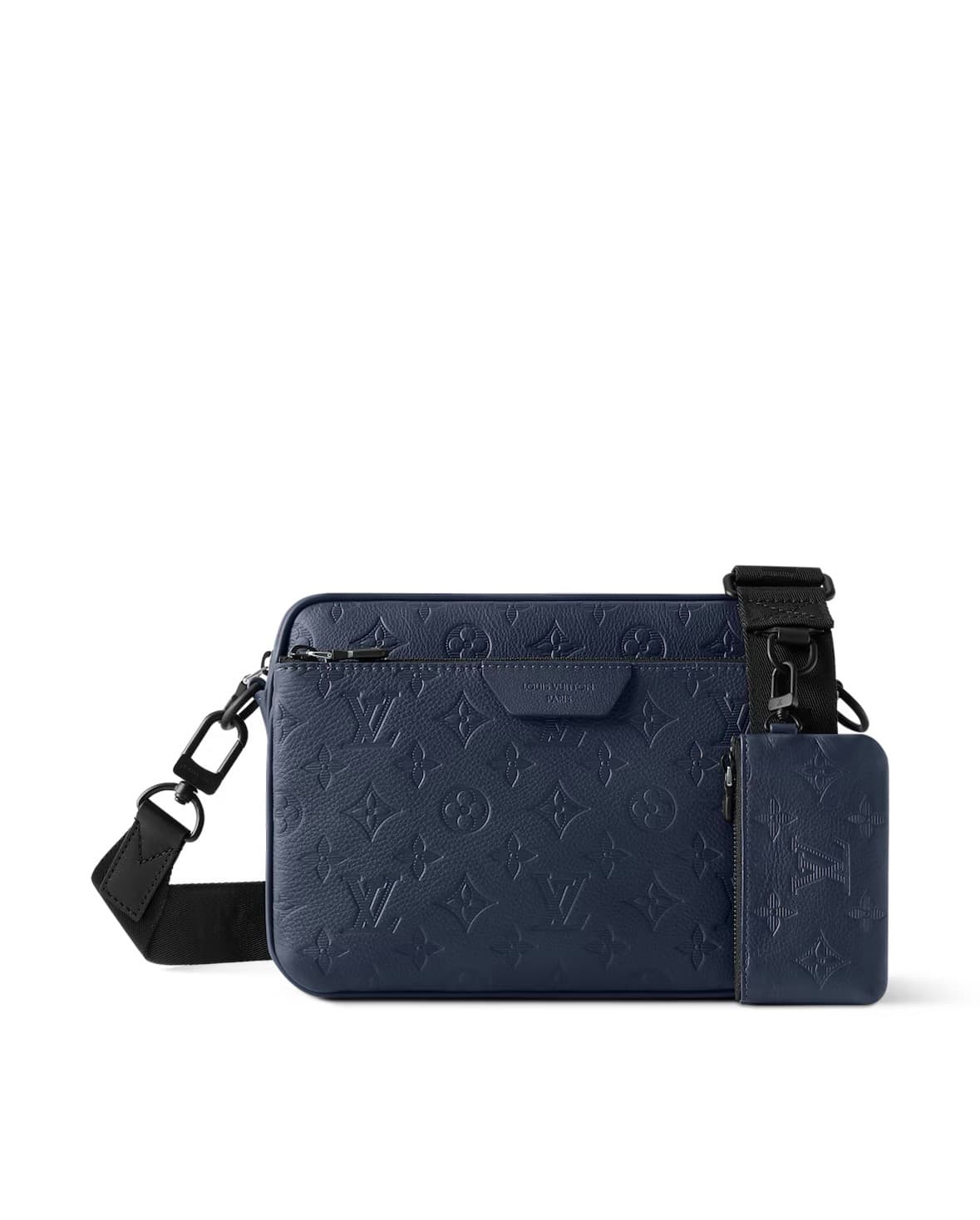 Louis Vuitton Trio Messenger Bag Navy Blue