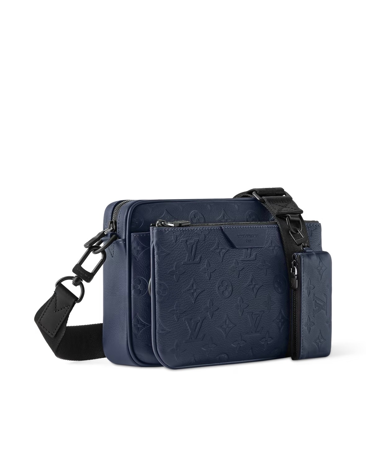 Louis Vuitton Trio Messenger Bag Navy Blue - Image 2