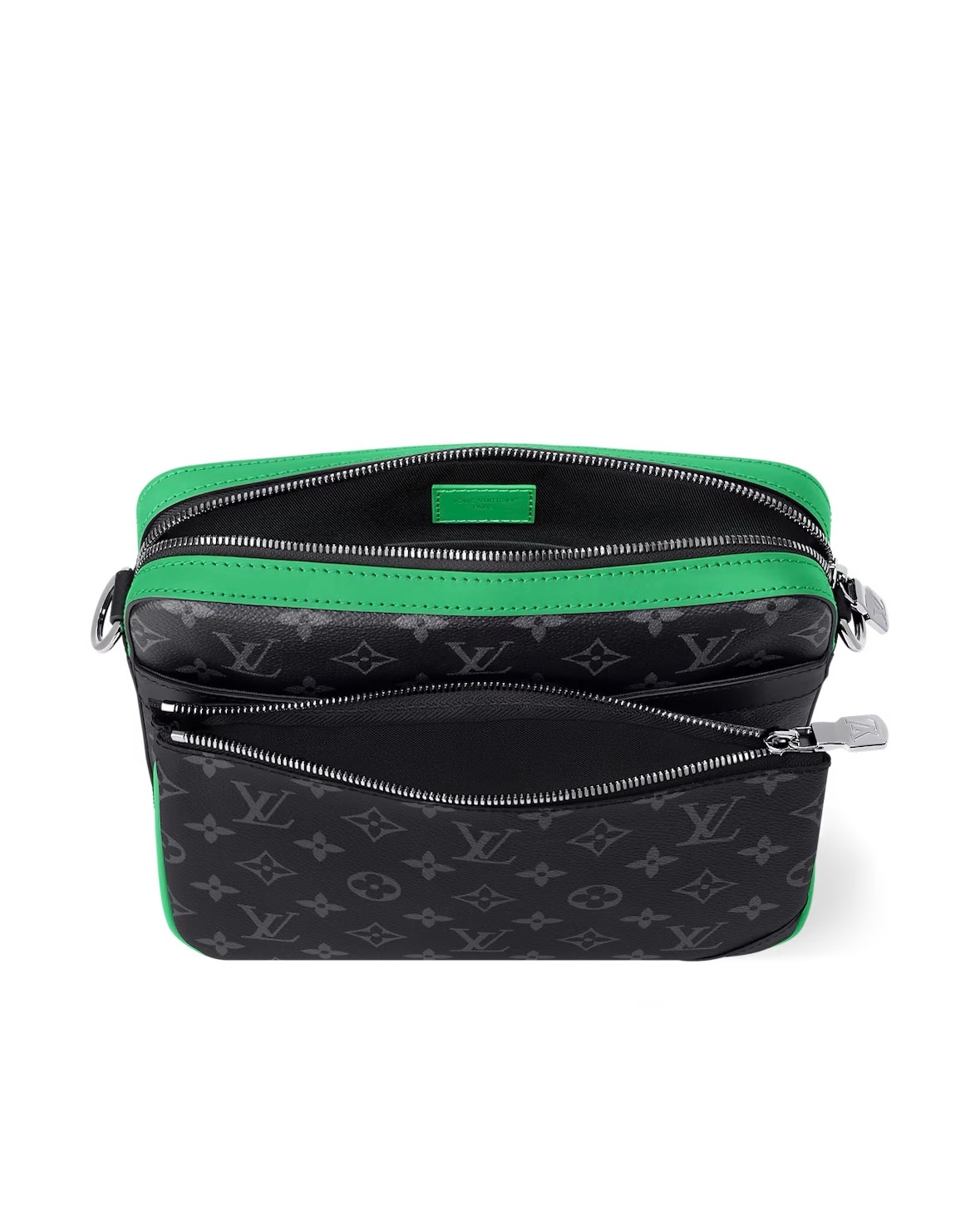 Louis Vuitton Trio Messenger Bag Green Stripe - Image 3