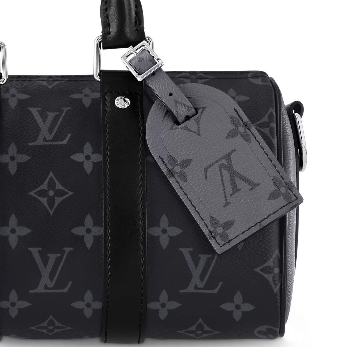 Louis Vuitton Keepall Bandoulière 25 Grey - Image 2
