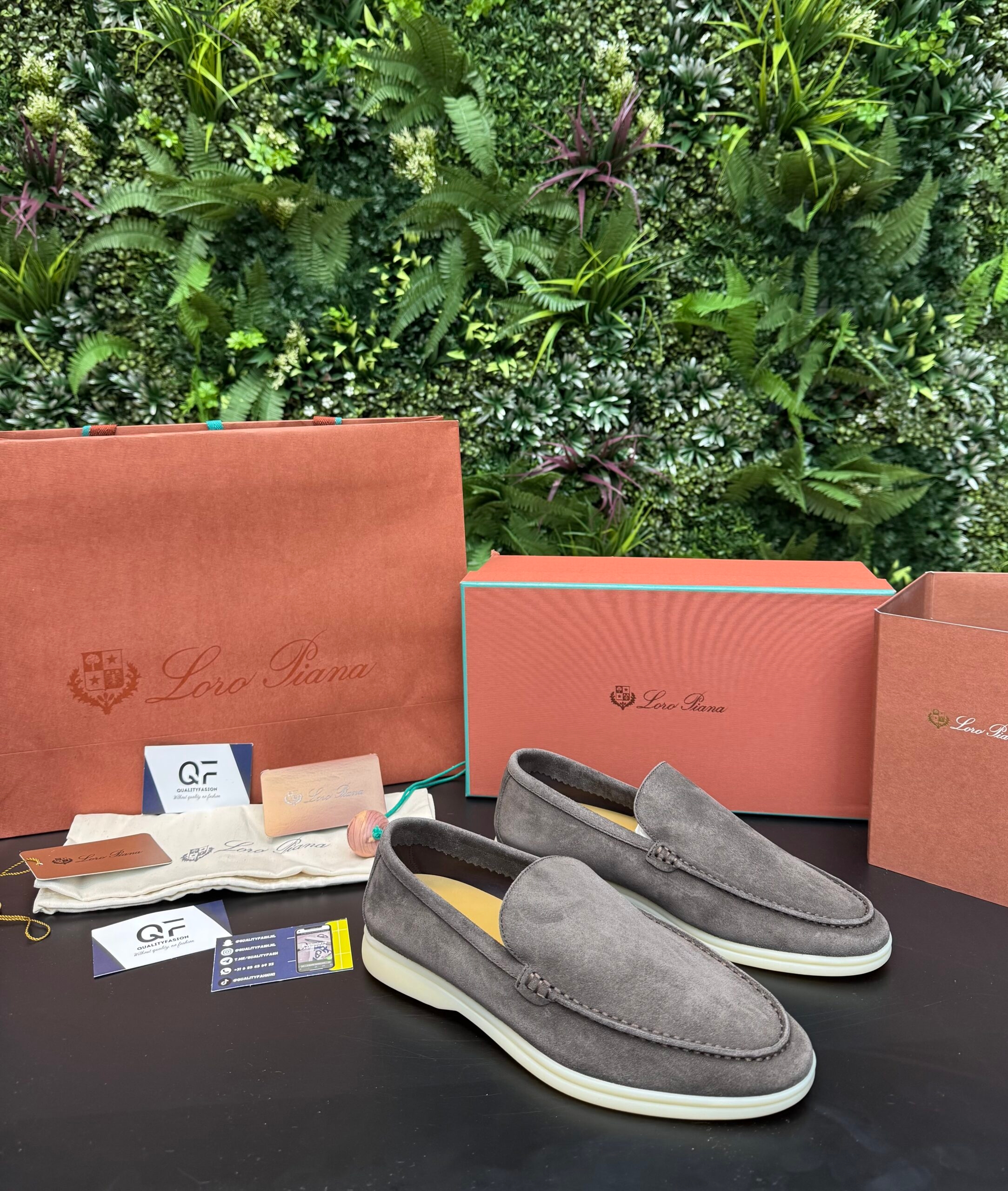 Loro Piana Summer Walk Loafer Brown - Image 1