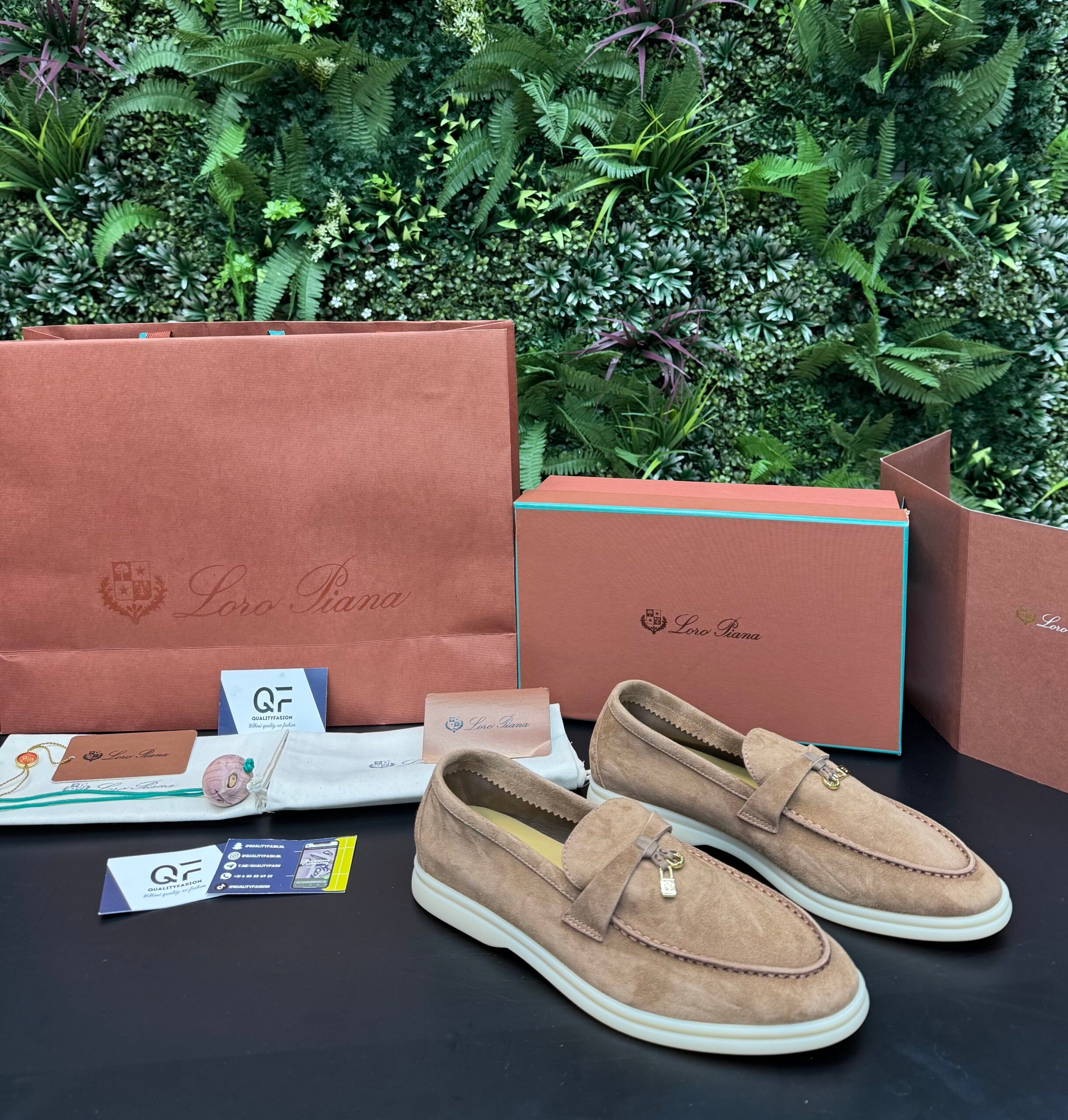 Loro Piana Summer Walk Loafer Brown ( Woman )