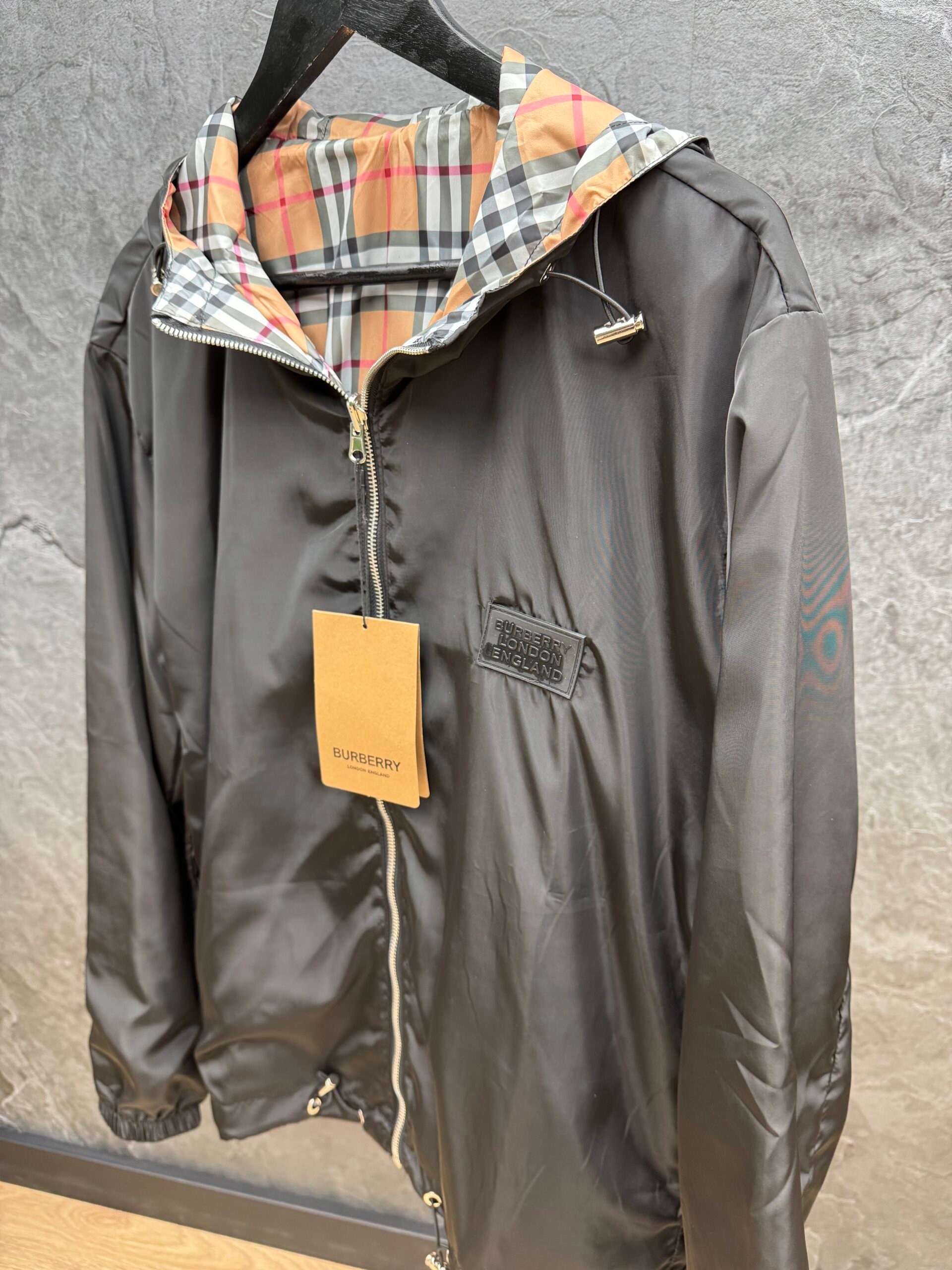 Burberry Reversible Jacket Black - Image 2