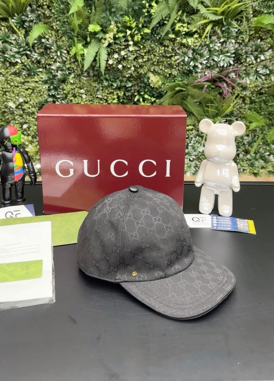 Gucci GG Canvas Baseball Cap Black