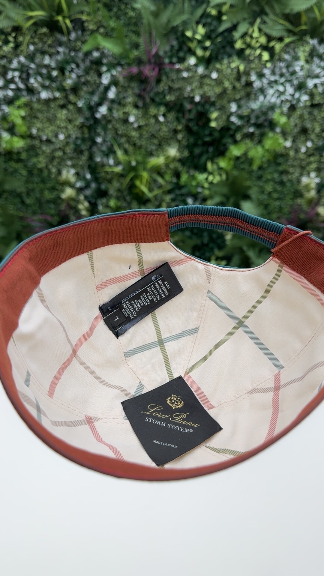 Loro Piana Logo Baseball Cap Green - Image 2