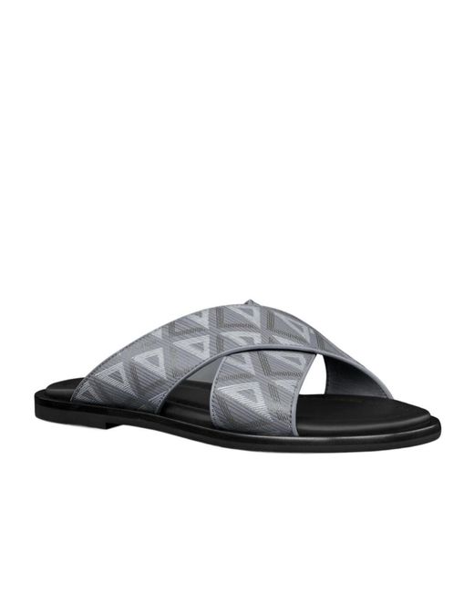 Dior Oblique Alias Sandal Cd Grey