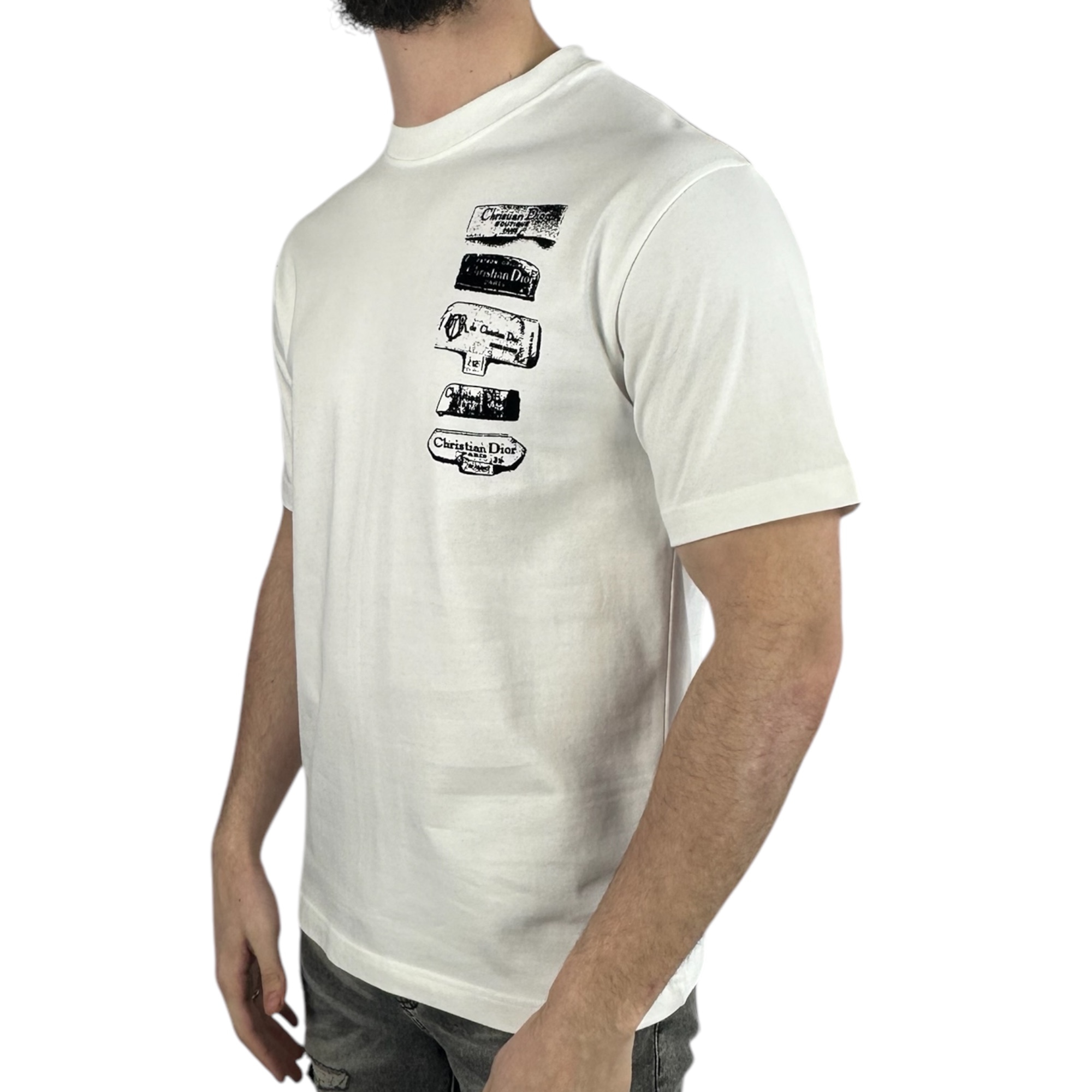 Dior T-shirt Archives Labels White - Image 2