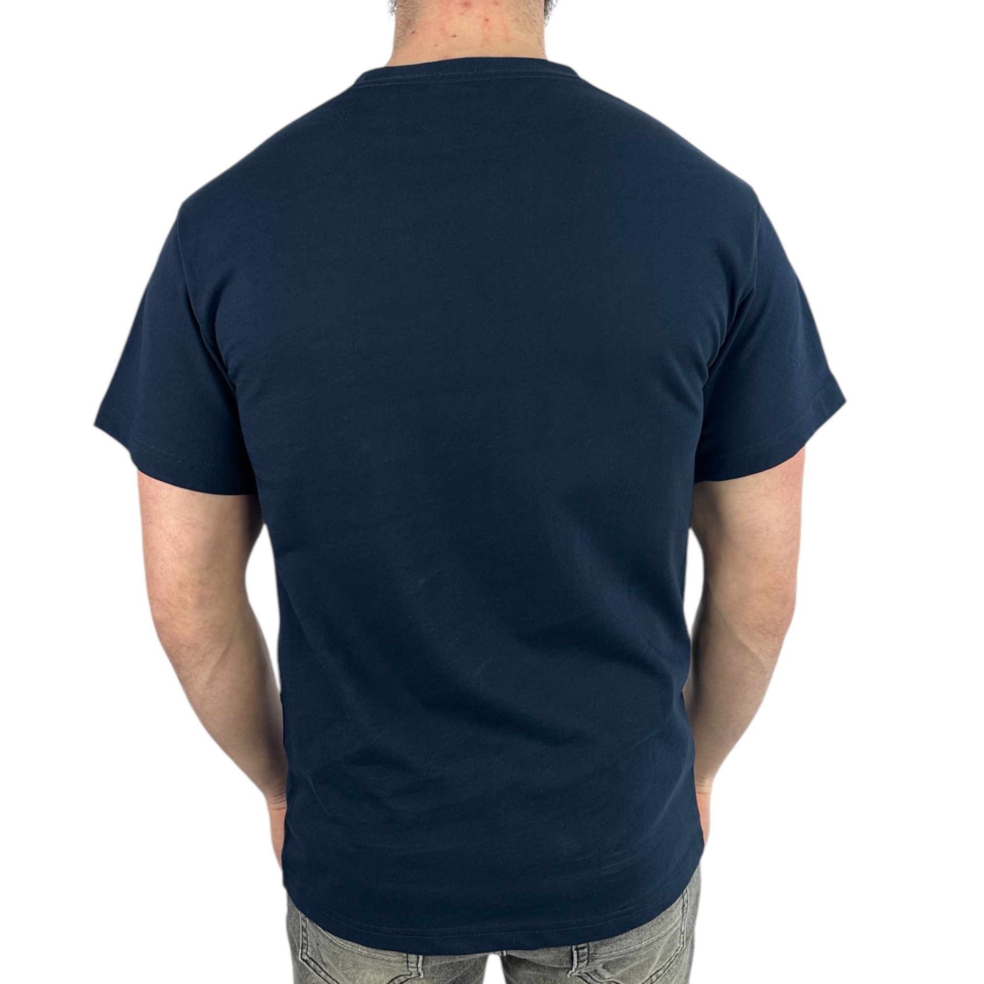 Dior T-shirt Embroidered Couture Navy Blue - Image 3