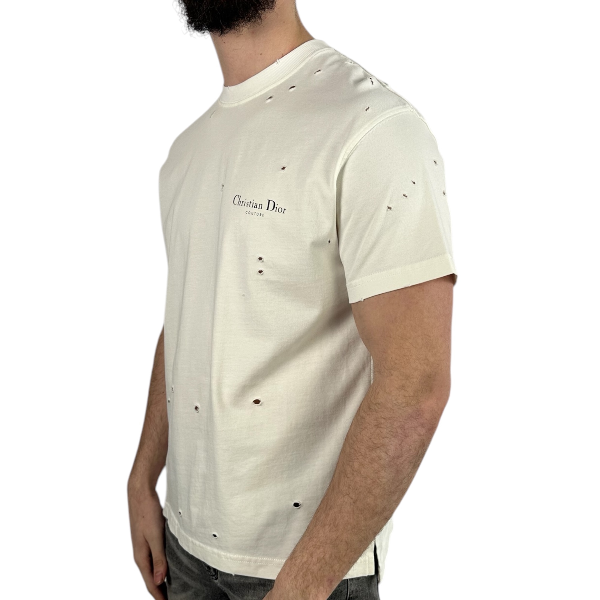 Dior T-shirt Couture White - Image 2