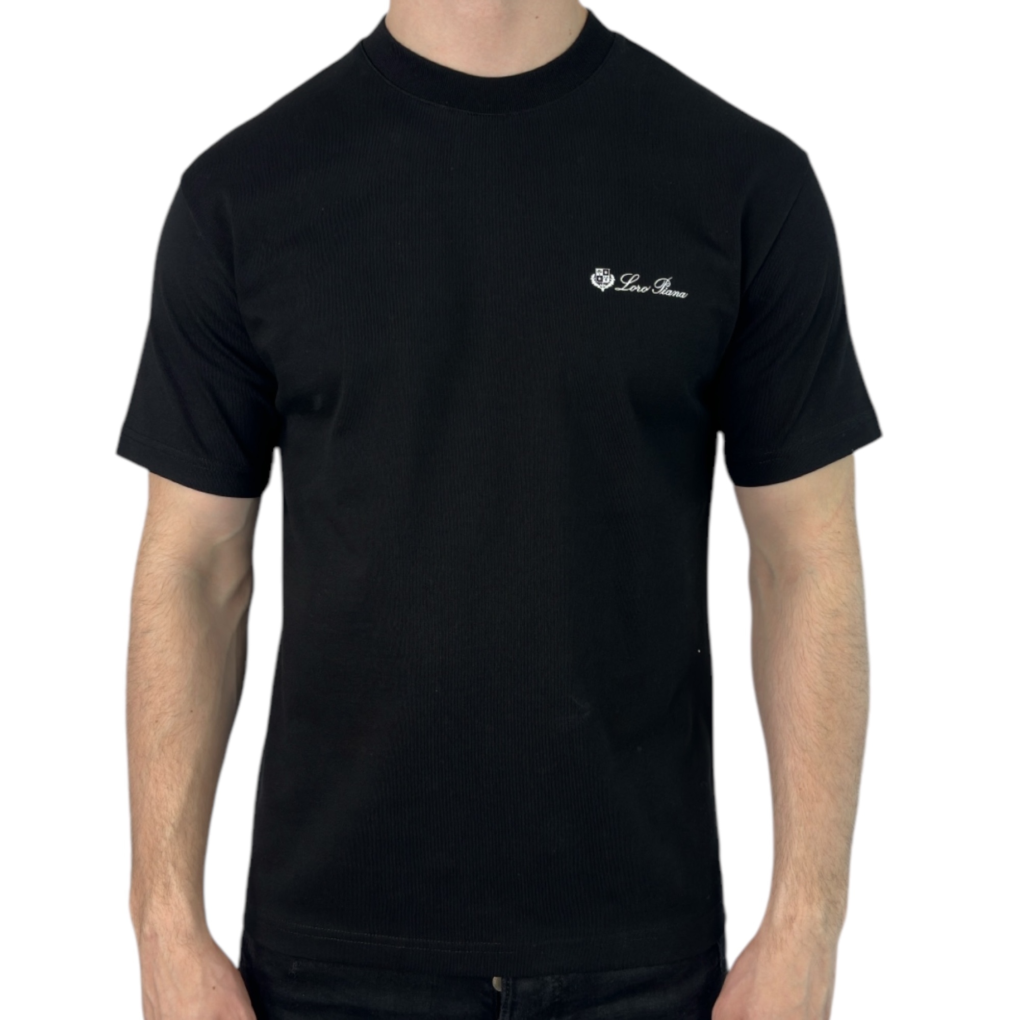Loro Piana T-shirt Basic Black