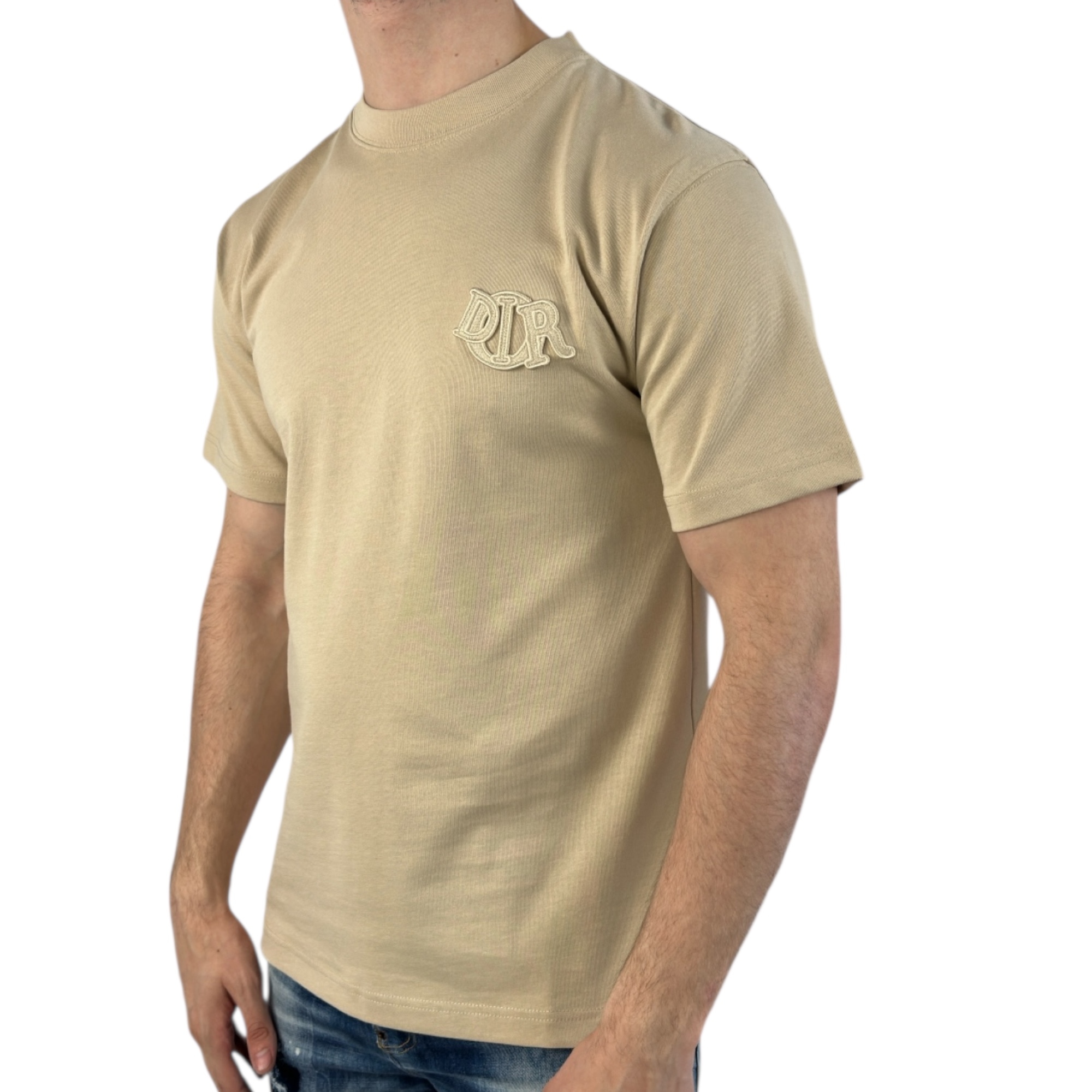 Dior T-shirt Charm Beige - Image 2