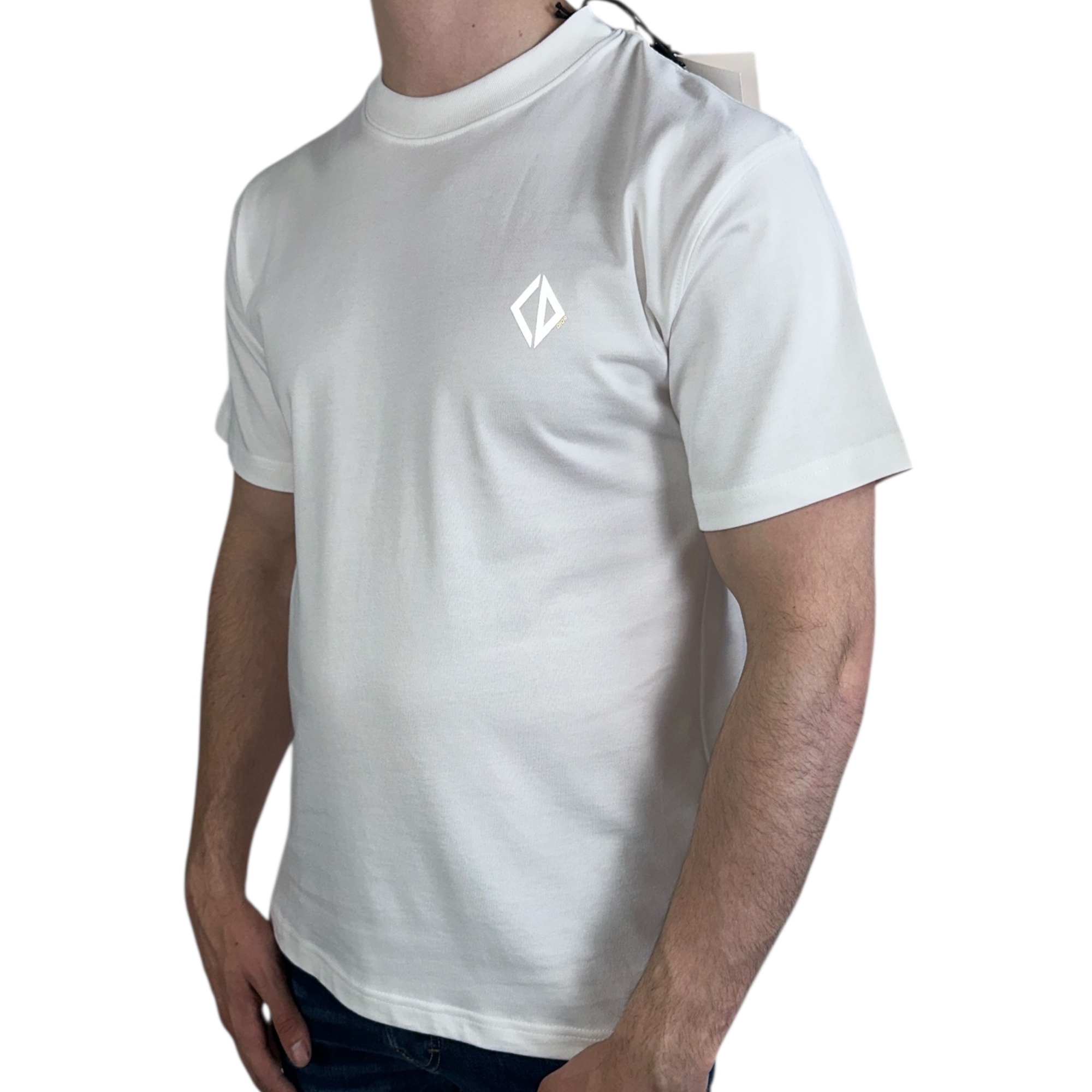 Dior T-shirt CD Reflective White - Image 4