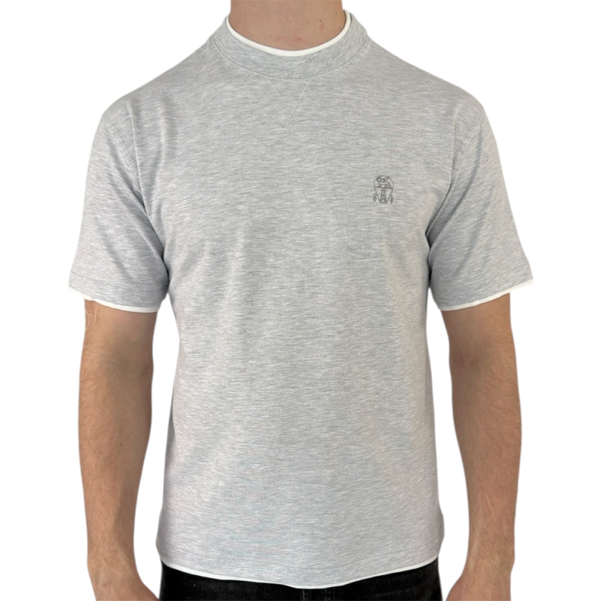 Brunello Cucinelli T-shirt Cotton Grey