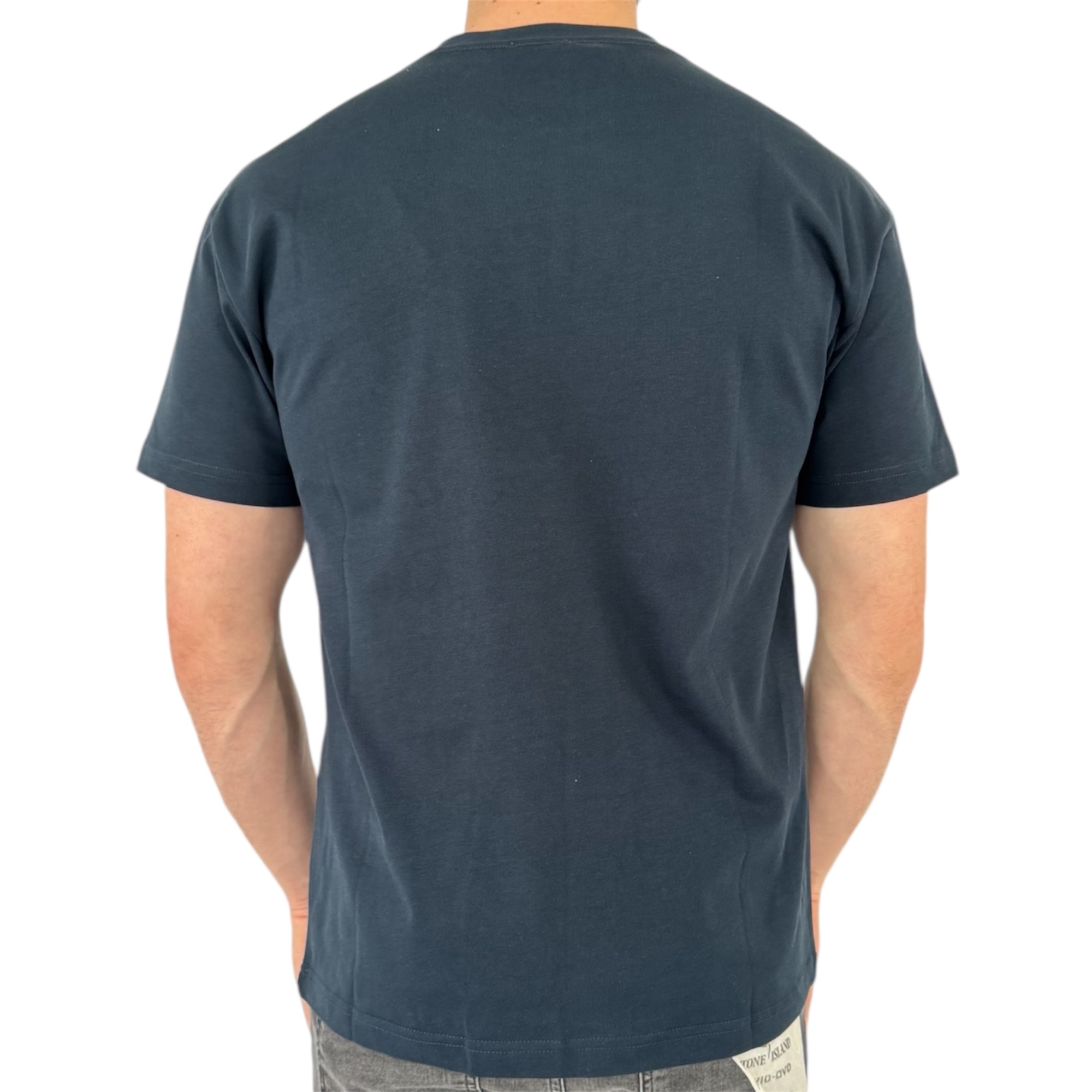 Dior T-shirt Snake Print Navy Blue - Image 3