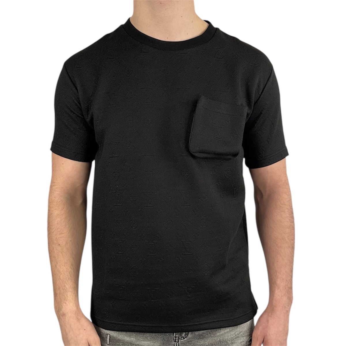 Louis Vuitton T-shirt 3D pocket Black