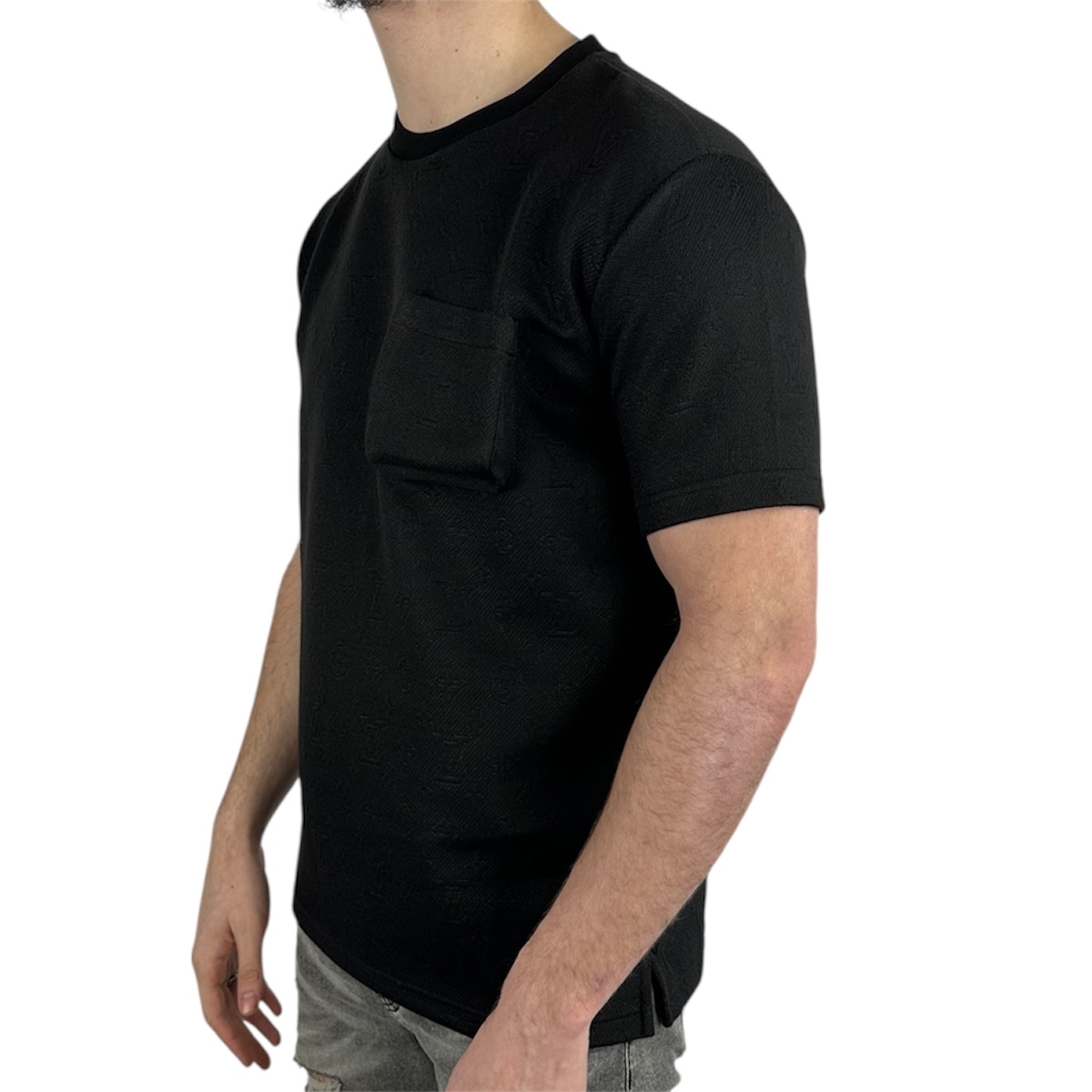 Louis Vuitton T-shirt 3D pocket Black - Image 2