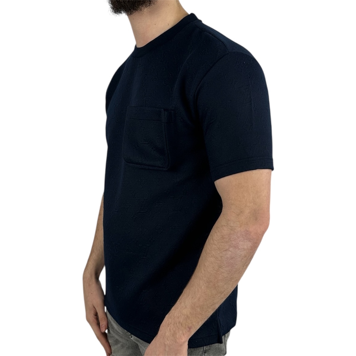 Louis Vuitton T-shirt 3D pocket Navy Blue - Image 2