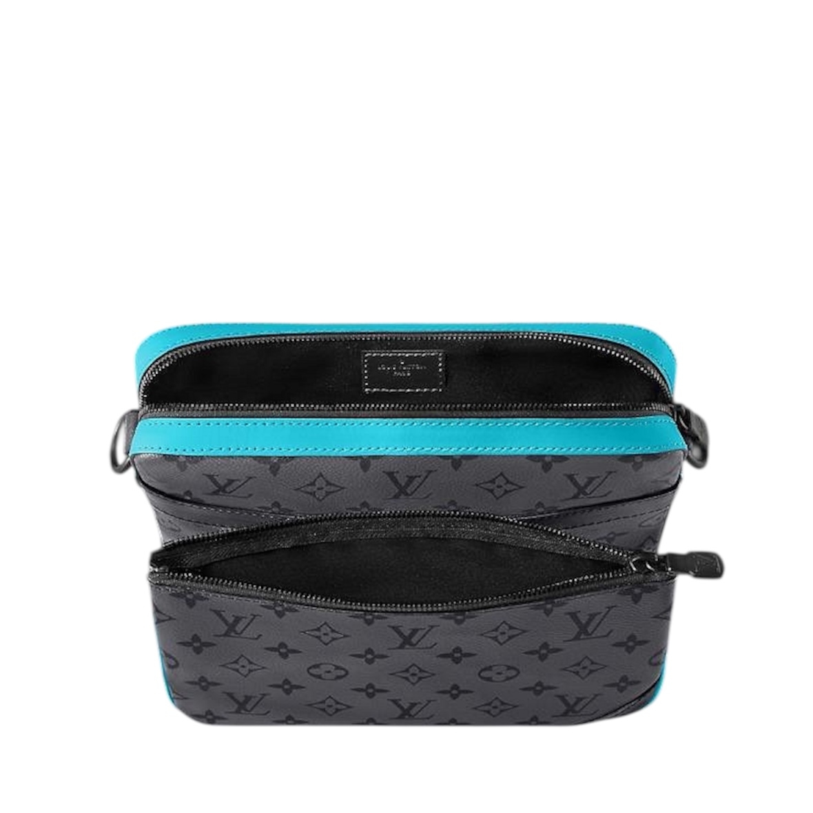 Louis Vuitton Trio Messenger Bag Blue Stripe - Image 3