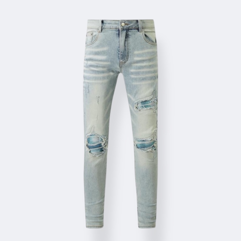 Amiri Jeans Light Blue Strap
