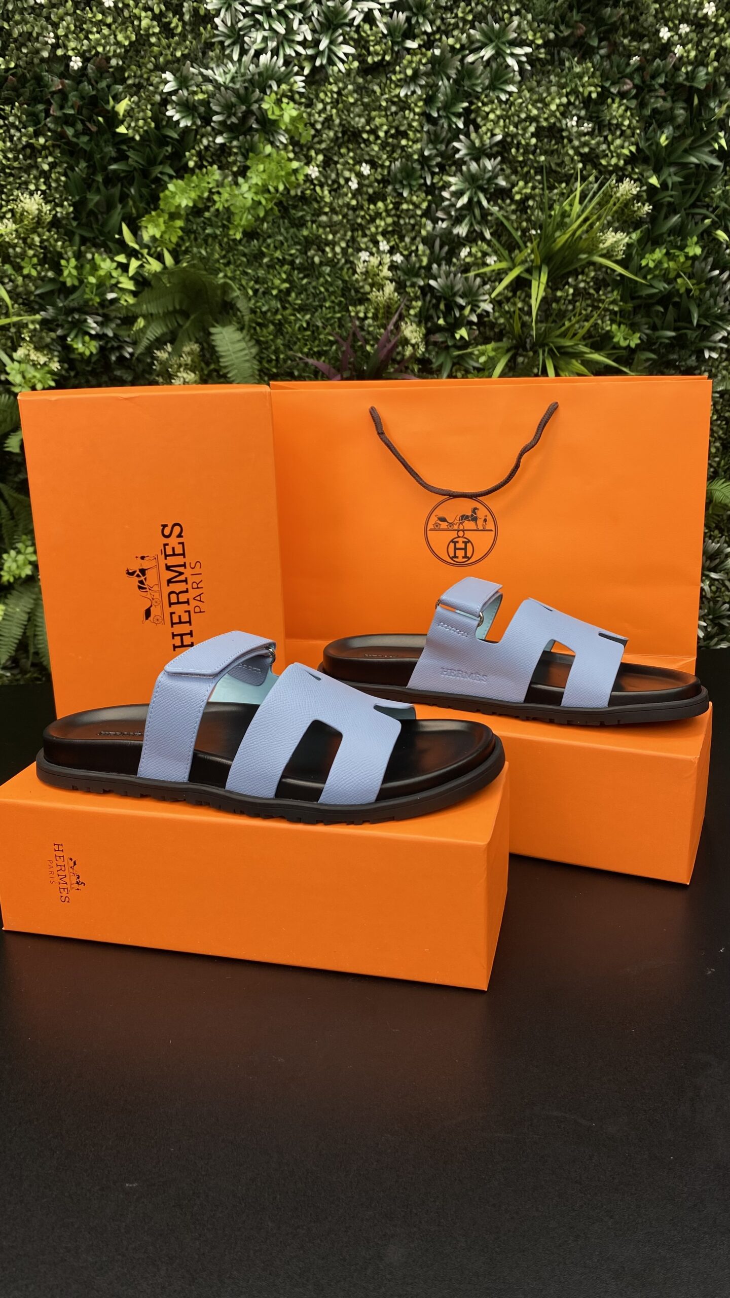 Hermes Chypre Sandal Blue