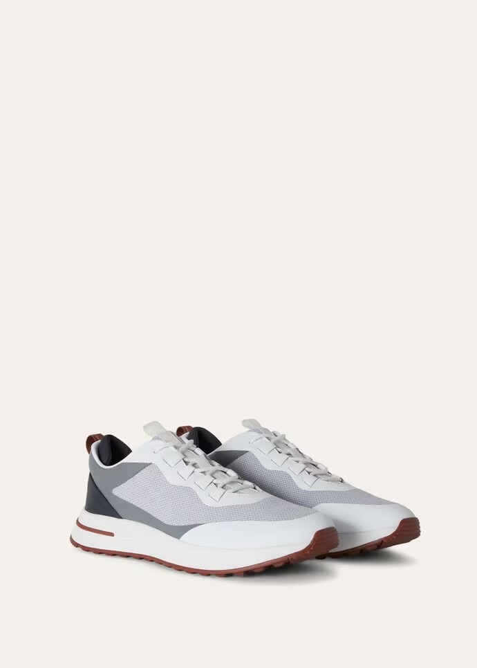Loro Piana Week End Walk Grey White