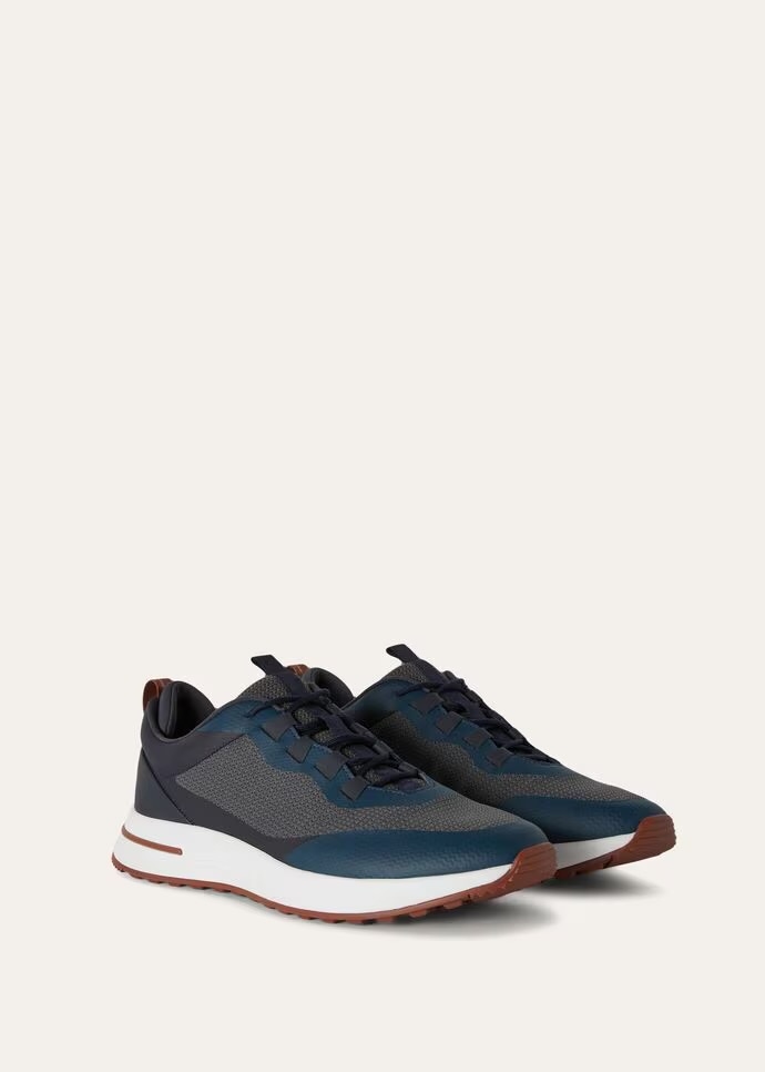 Loro Piana Week End Walk Charcoal Blue