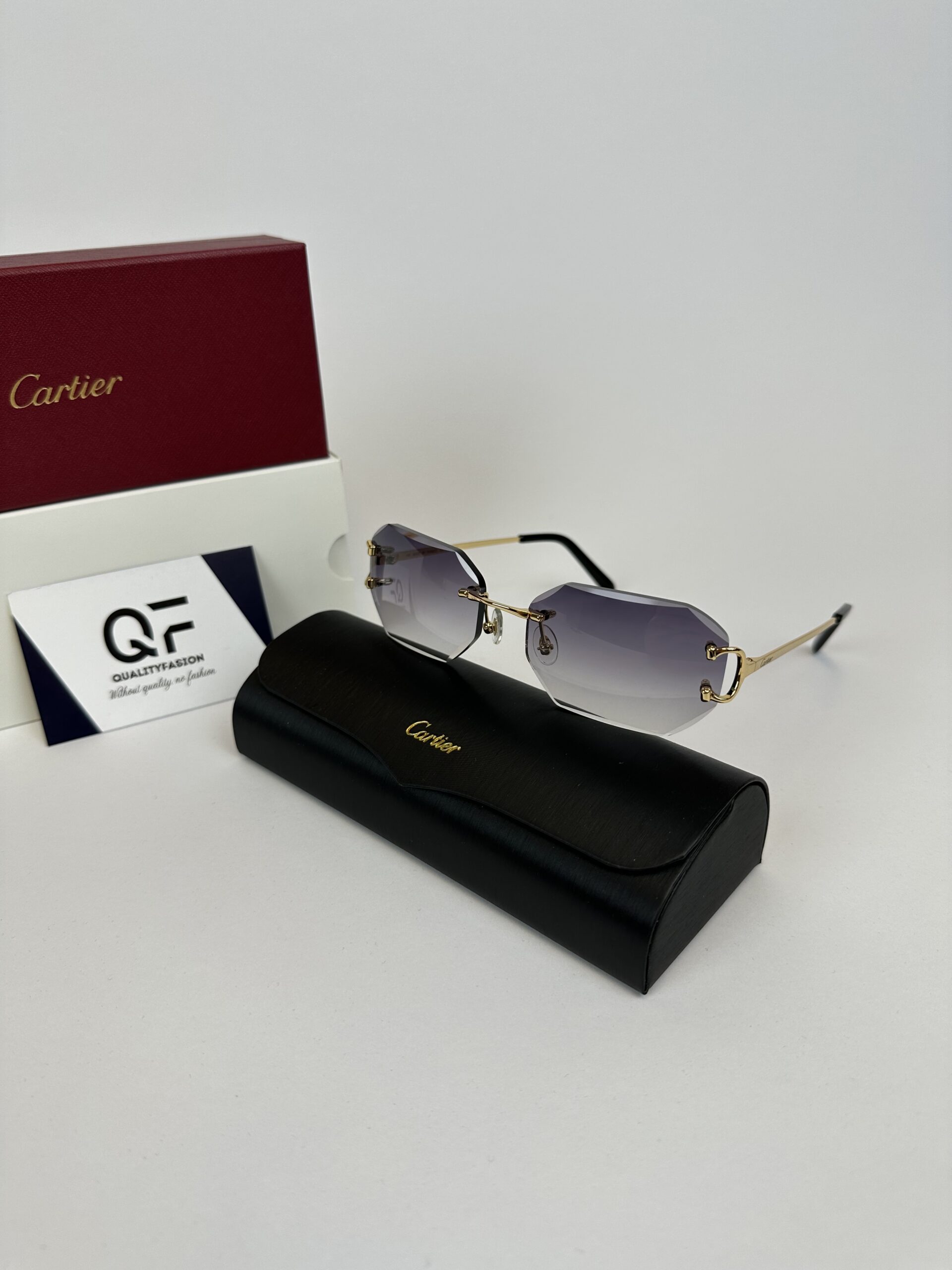 Cartier Piccadilly DC Gold Frame Black