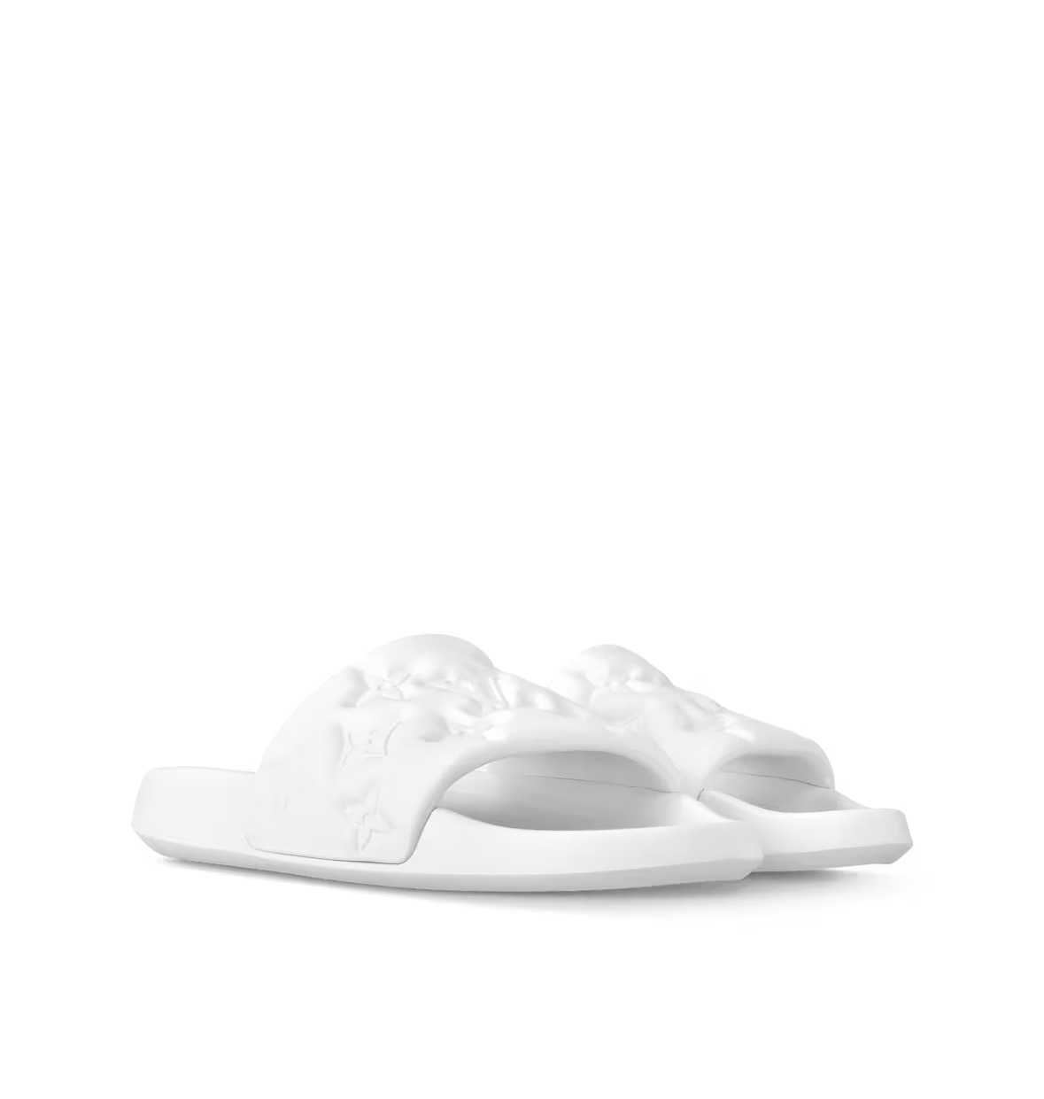 Louis Vuitton Waterfront Mule Slides White
