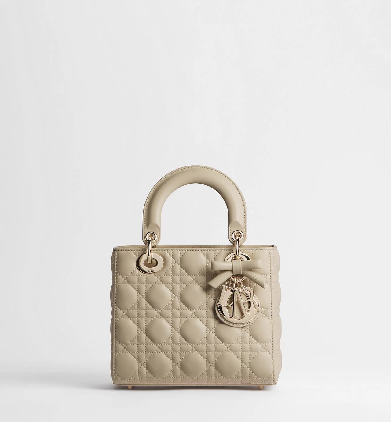 Dior Mini Lady Bag Taupe