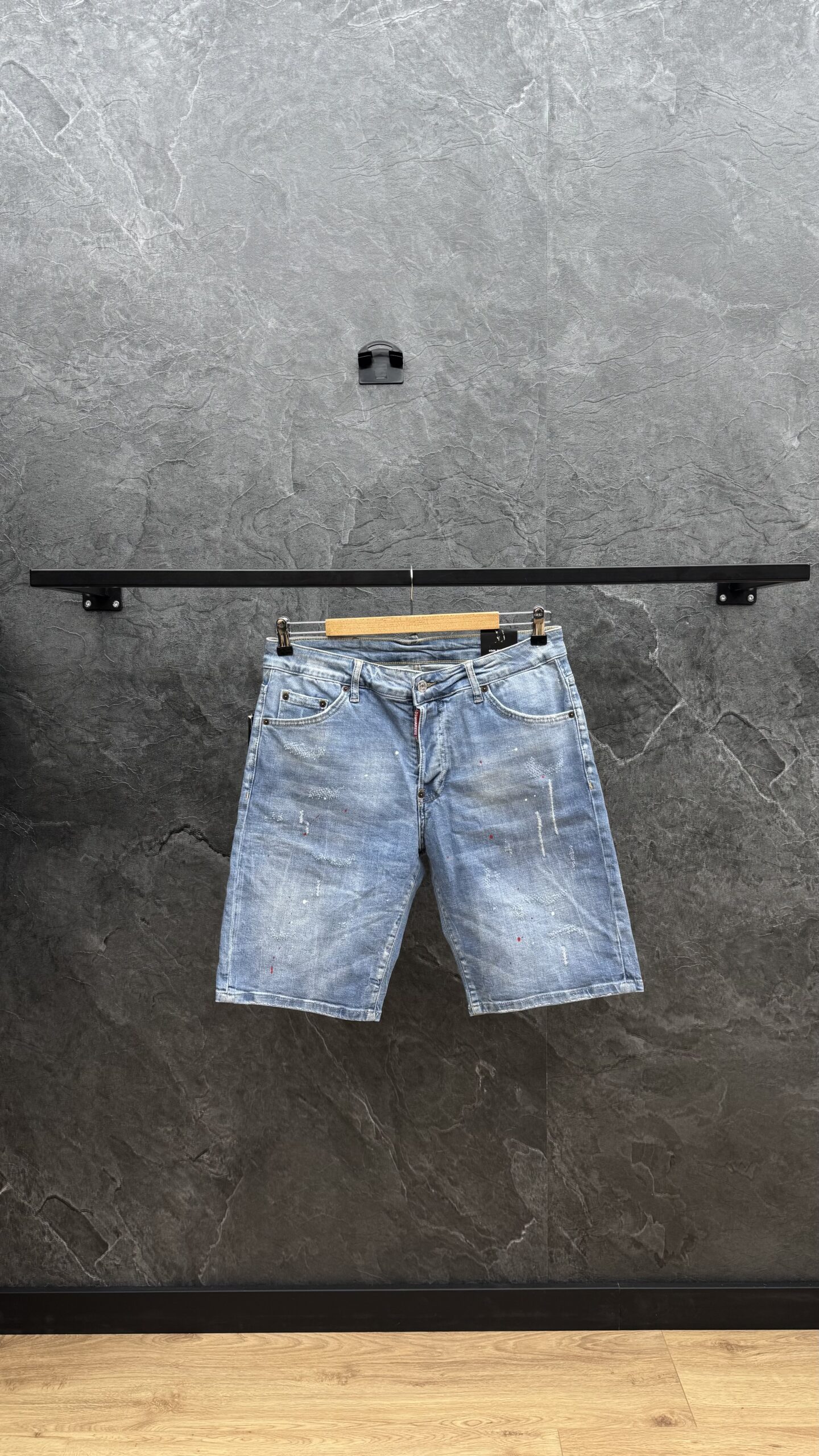 Dsquared2 Made With Love Short Jeans Blue ( Big Size )