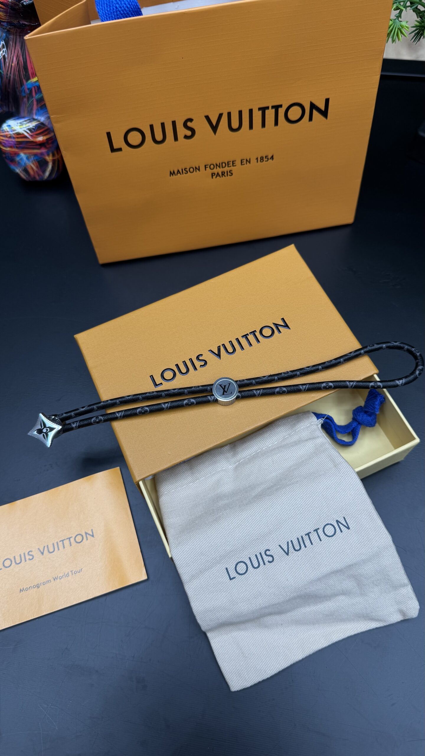 Louis Vuitton Catch It Bracelet ( Men )