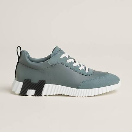 Hermes Bouncing Sneakers Turquoise Black H