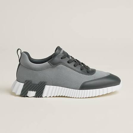 Hermes Bouncing Sneakers Suède Dark Grey