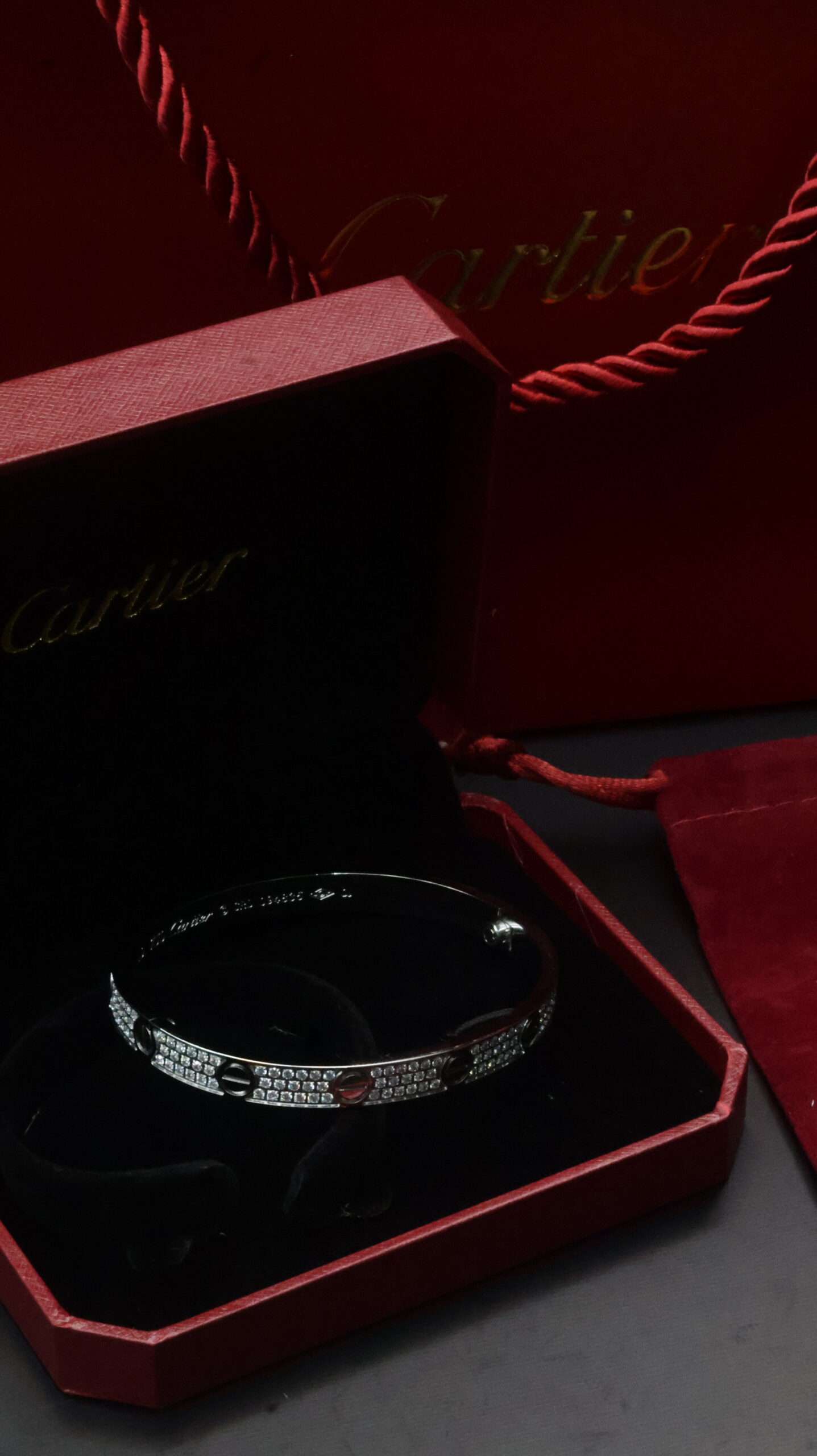 Cartier Love bracelet Silver Jade