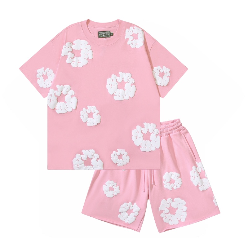 Denim Tears Summer Set Pink