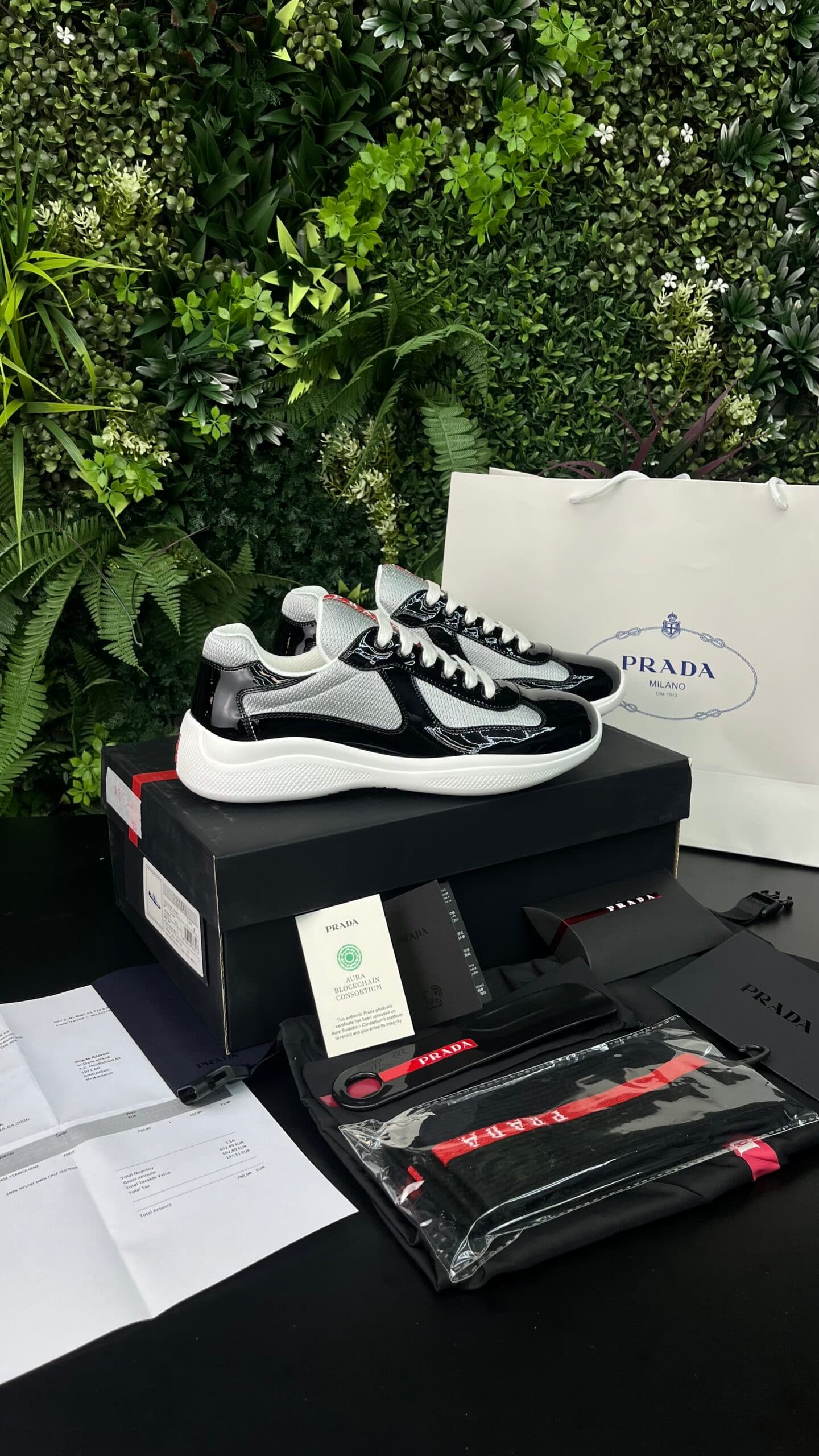 Prada America’s Cup Black White