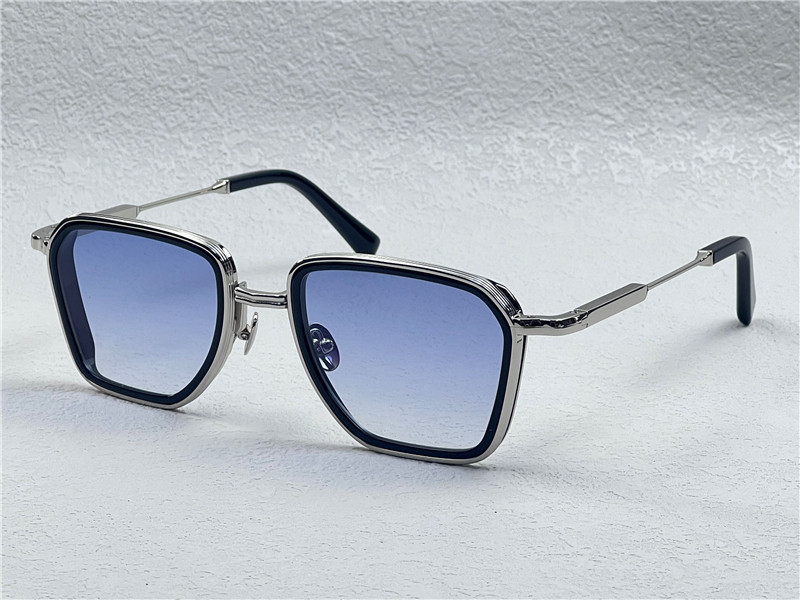 John Dalia Andre Glasses Silver Black