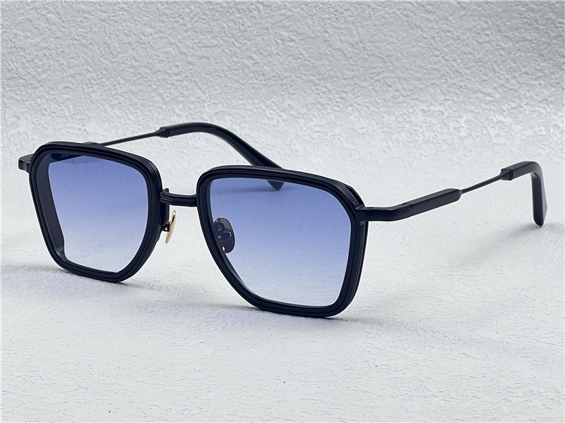 John Dalia Andre Glasses Black Blue