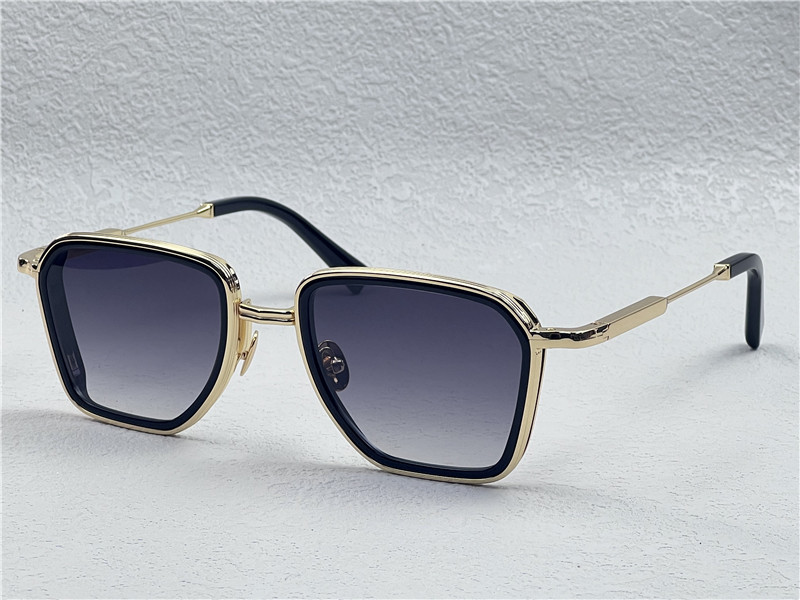 John Dalia Andre Glasses Gold Black