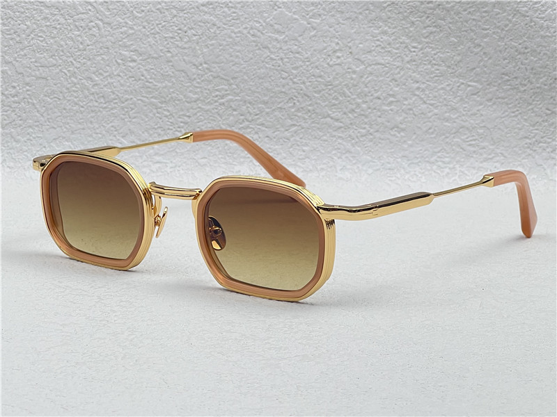 John Dalia Jean Glasses Brown Gold